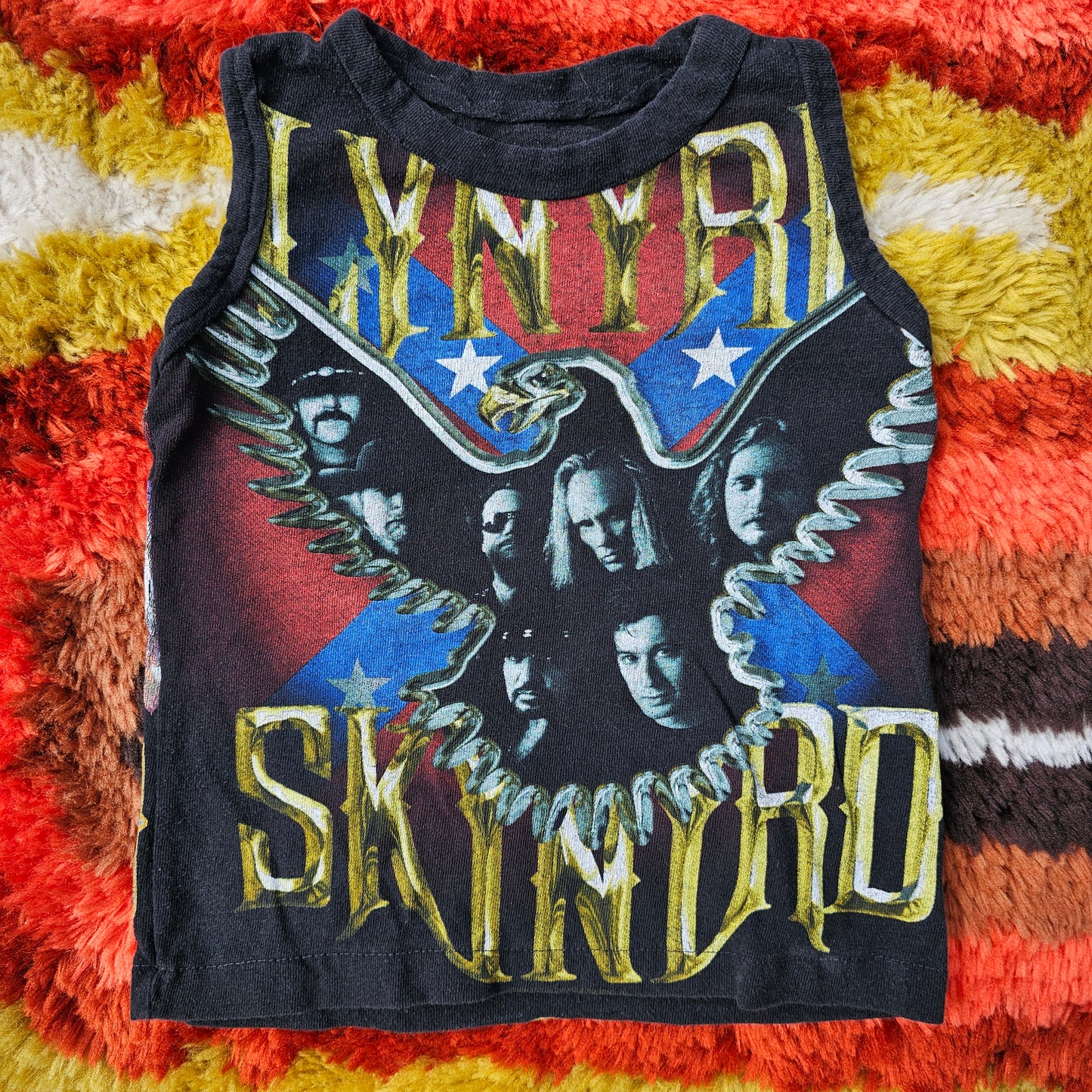 Lynyrd Skynyrd 3T Tank - Adult Tee Rework