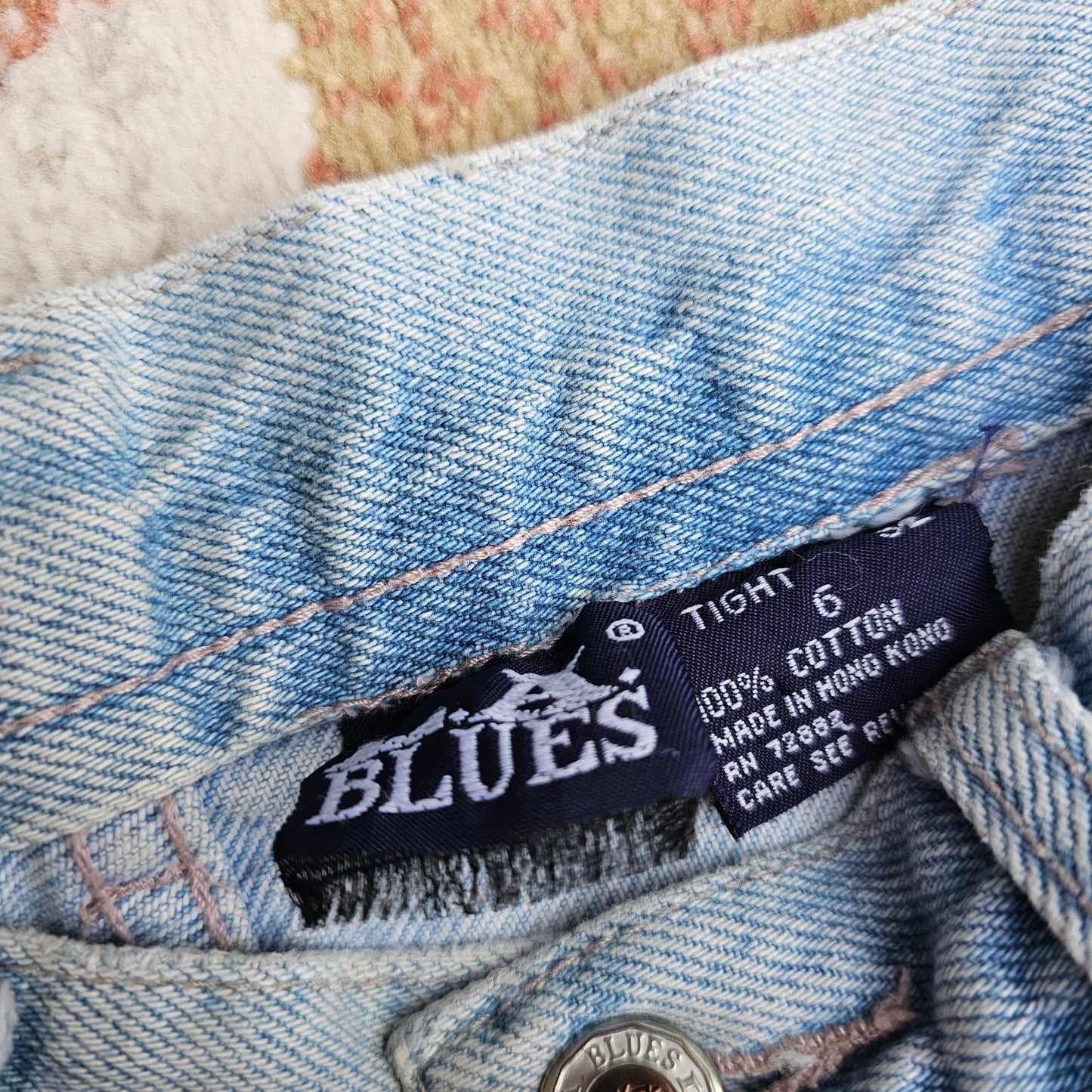 80s L.A. Blues Denim Cut Offs (6)