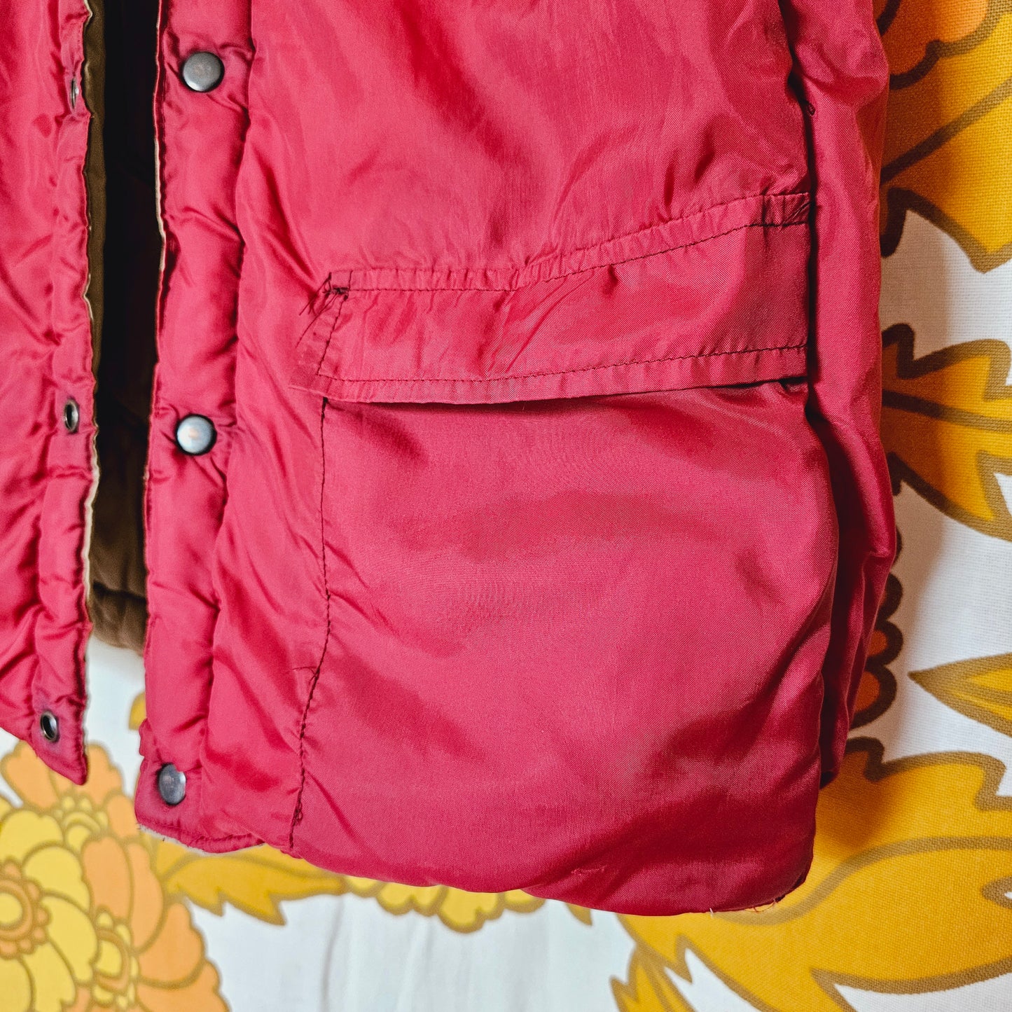 70s/80s Vintage Reversible Vest!