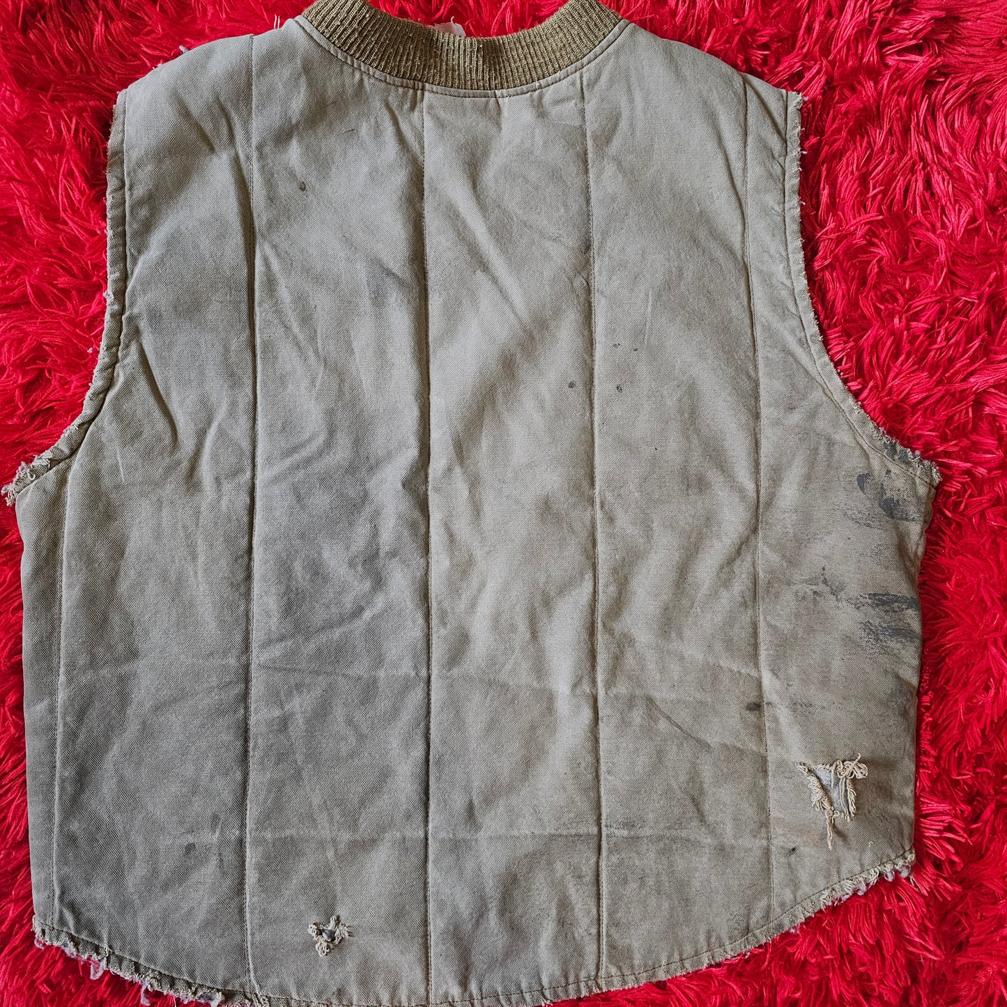 Y2K Super Thrashed Dickies Vest (XL)