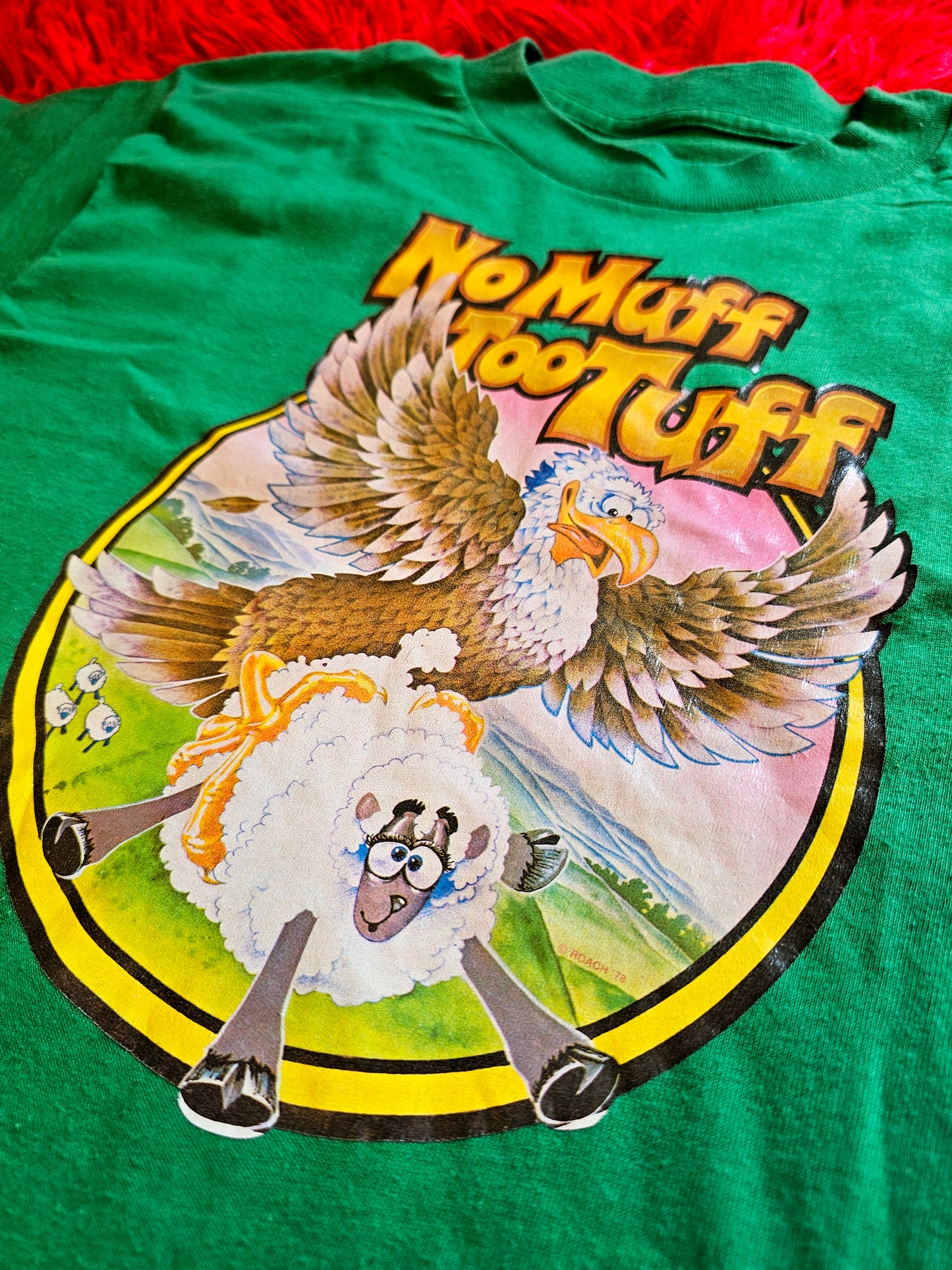 1978 "No Muff Too Tuff" Tee (S/M)