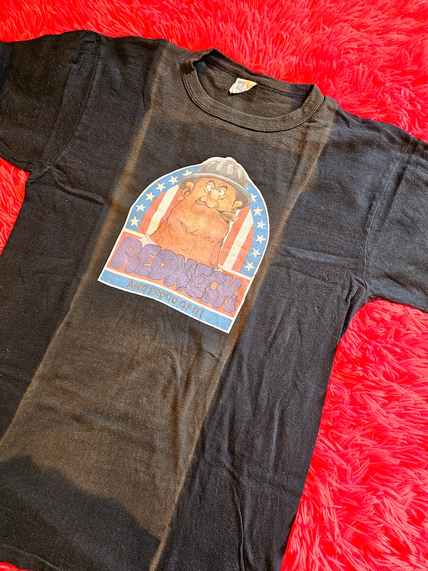 70s "Redneck And Proud Of It" Tee (S/M)