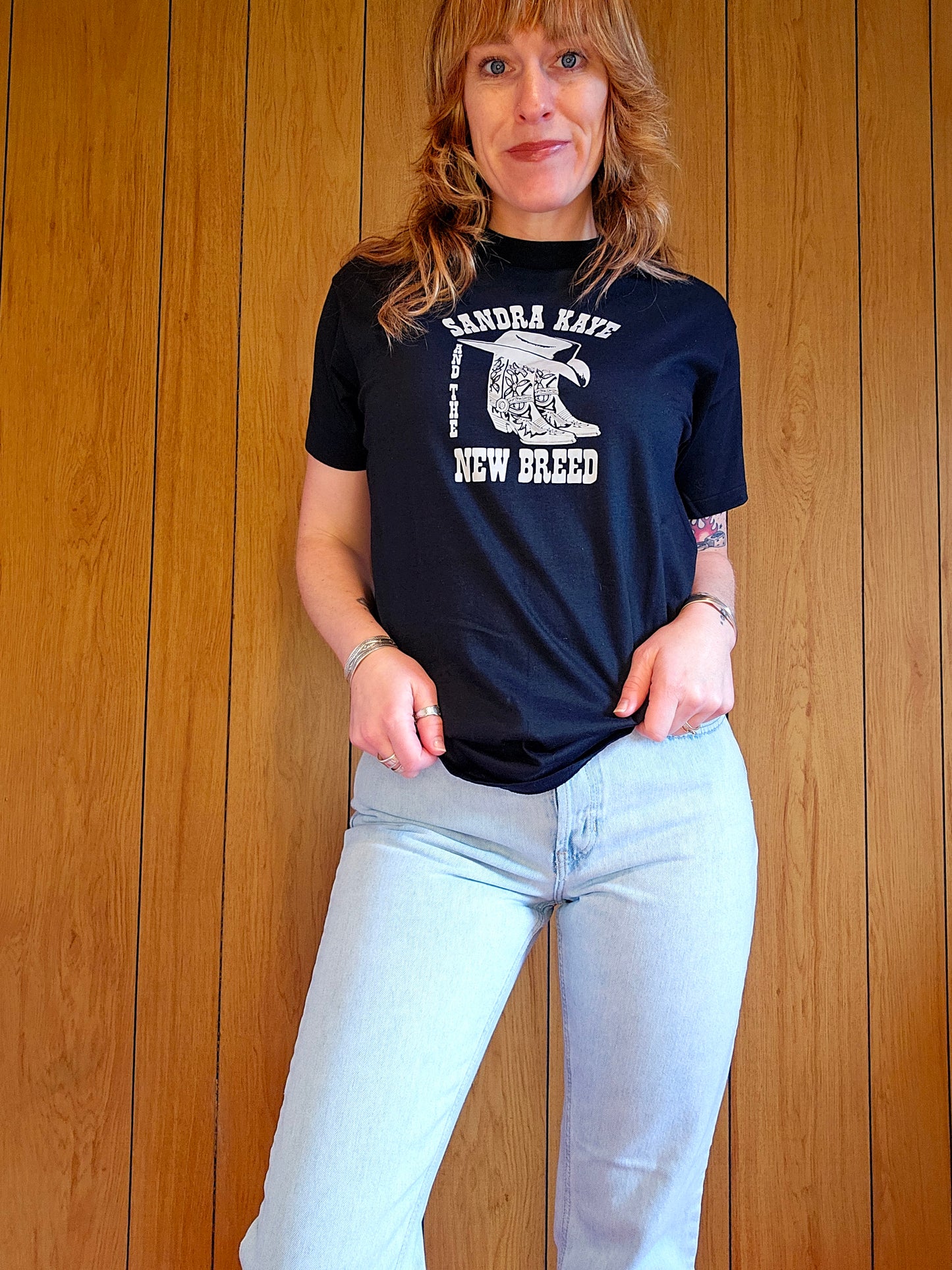 80s Sandra Kaye And The New Breed Tee (M)