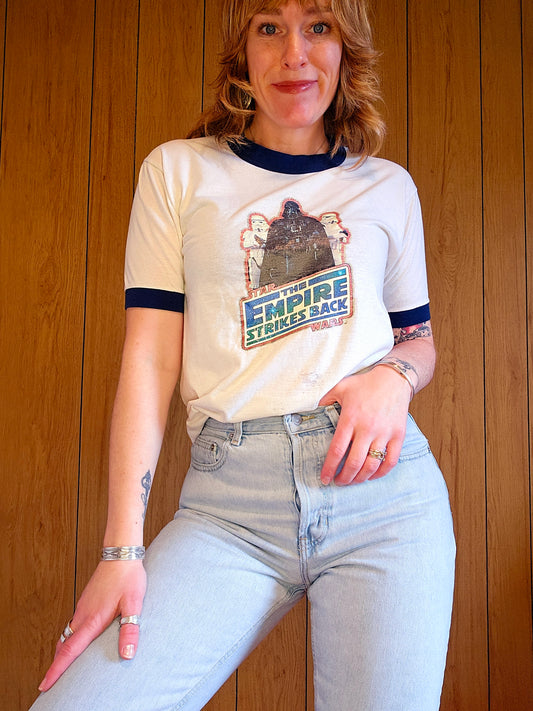80s Star Wars Empire Strikes Back Ringer (S/M)