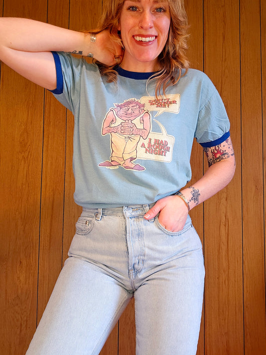 1977 Rough Night Ringer Tee (L/XL)