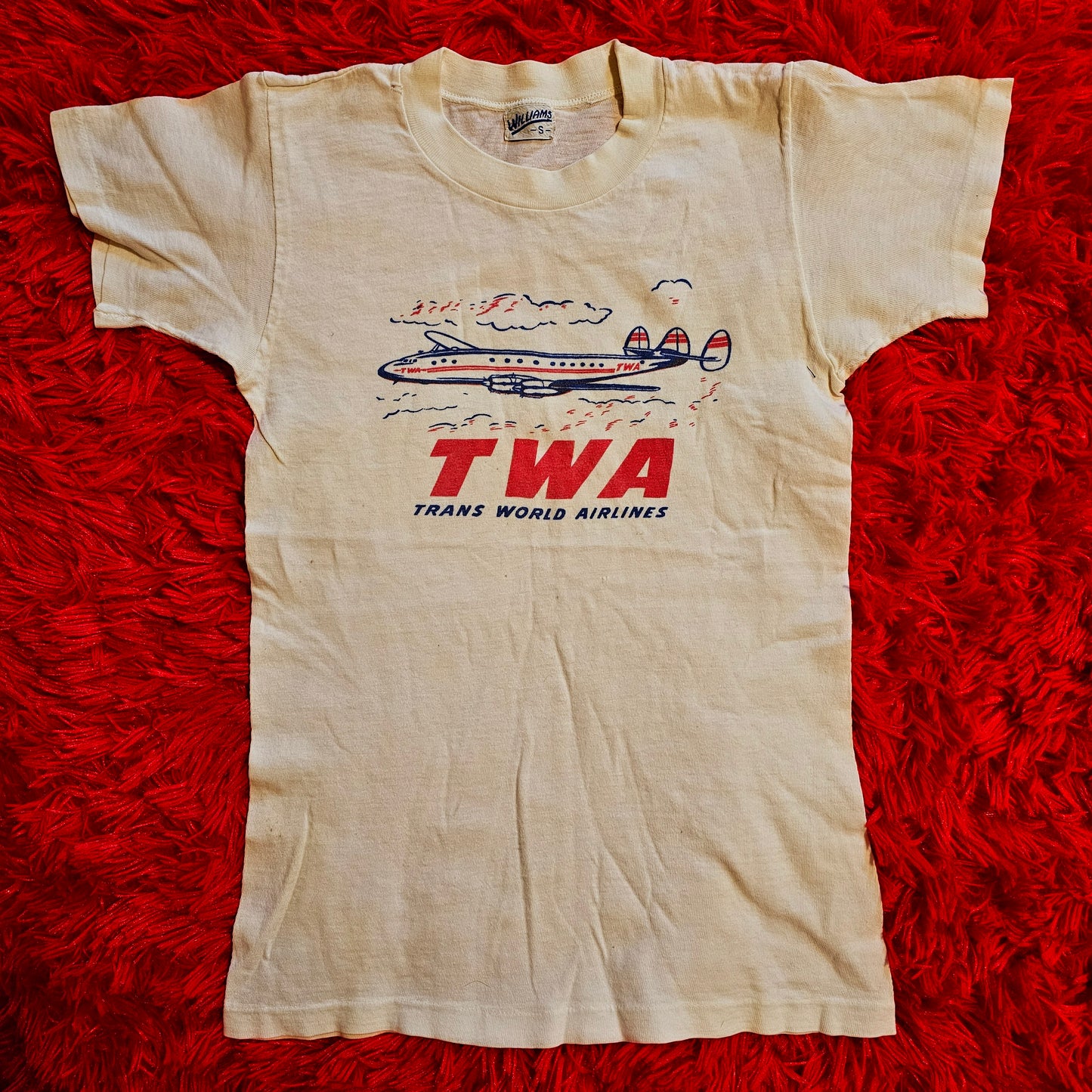 Vintage Trans World Airlines Tee (XS/S)