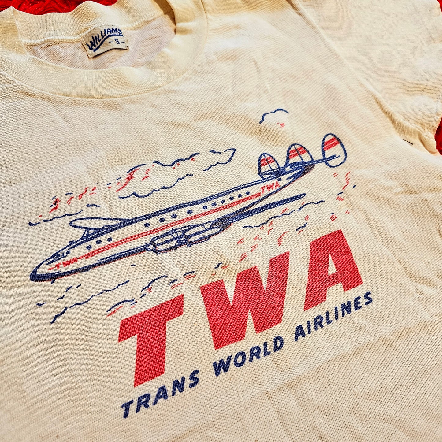 Vintage Trans World Airlines Tee (XS/S)
