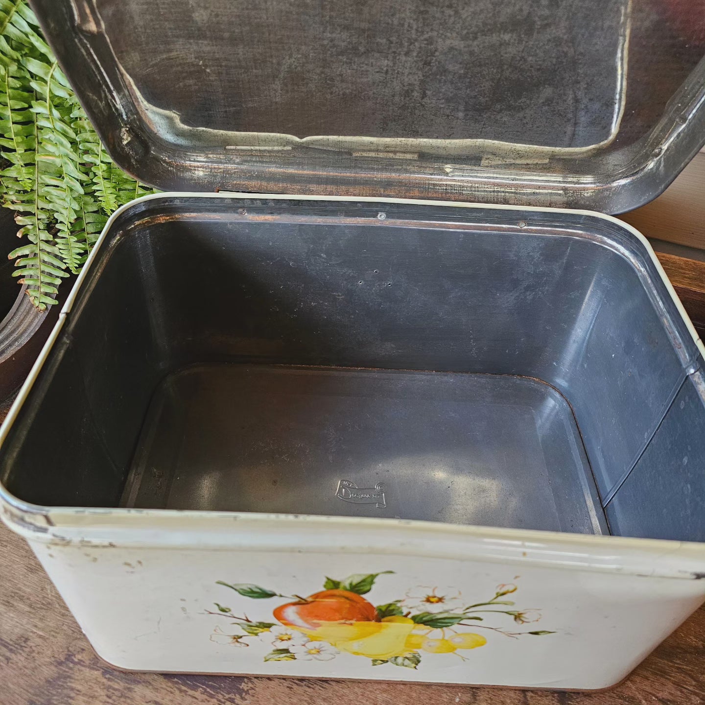 Vintage Decoware Breadbox & Canister Set