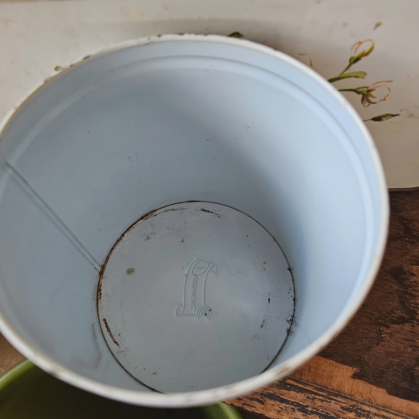 Vintage Decoware Breadbox & Canister Set