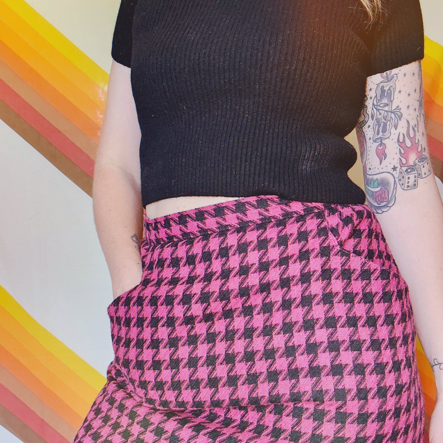 90s Talbotts Cropped Wool Sweater (XS/S)