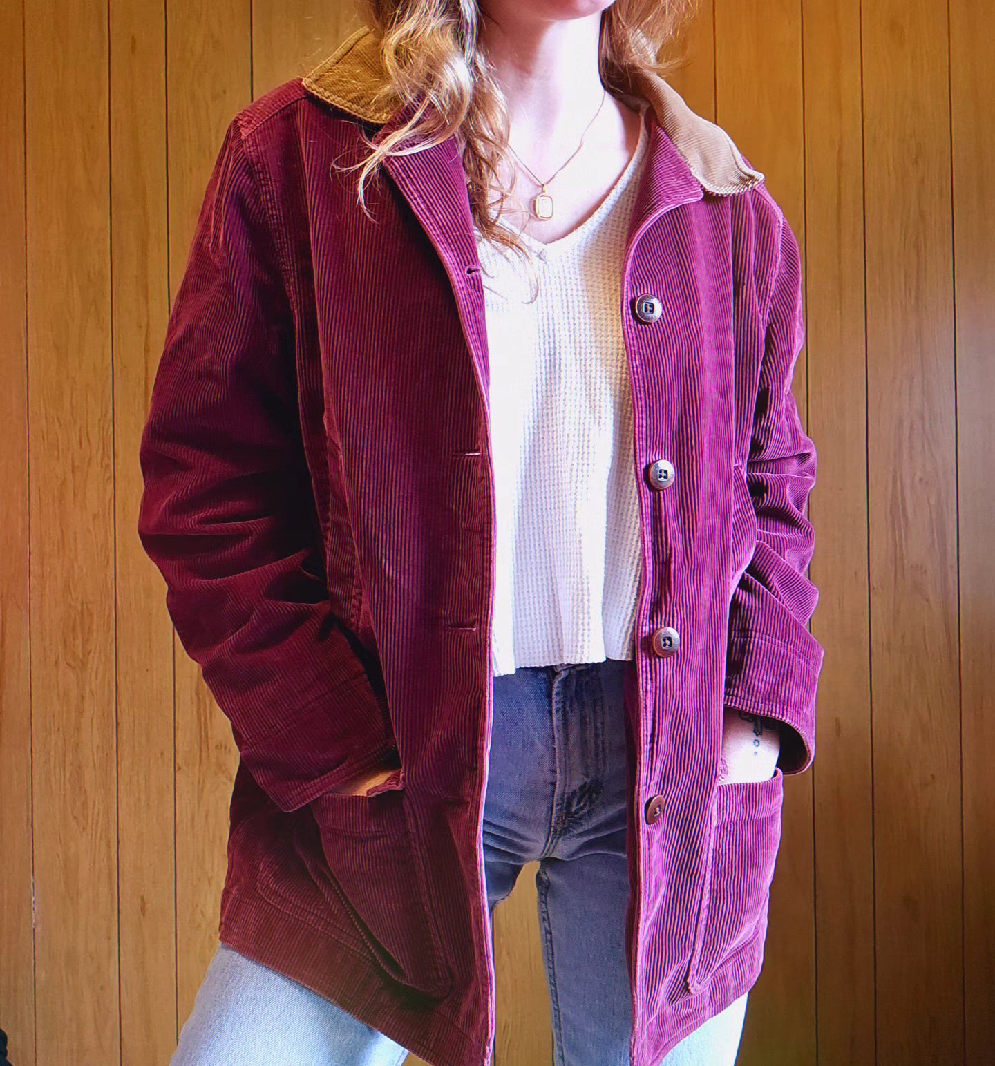 Ll bean womens corduroy jacket hot sale