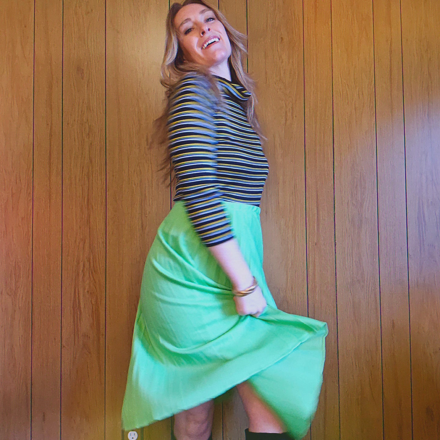 70s Stripped Top (S)