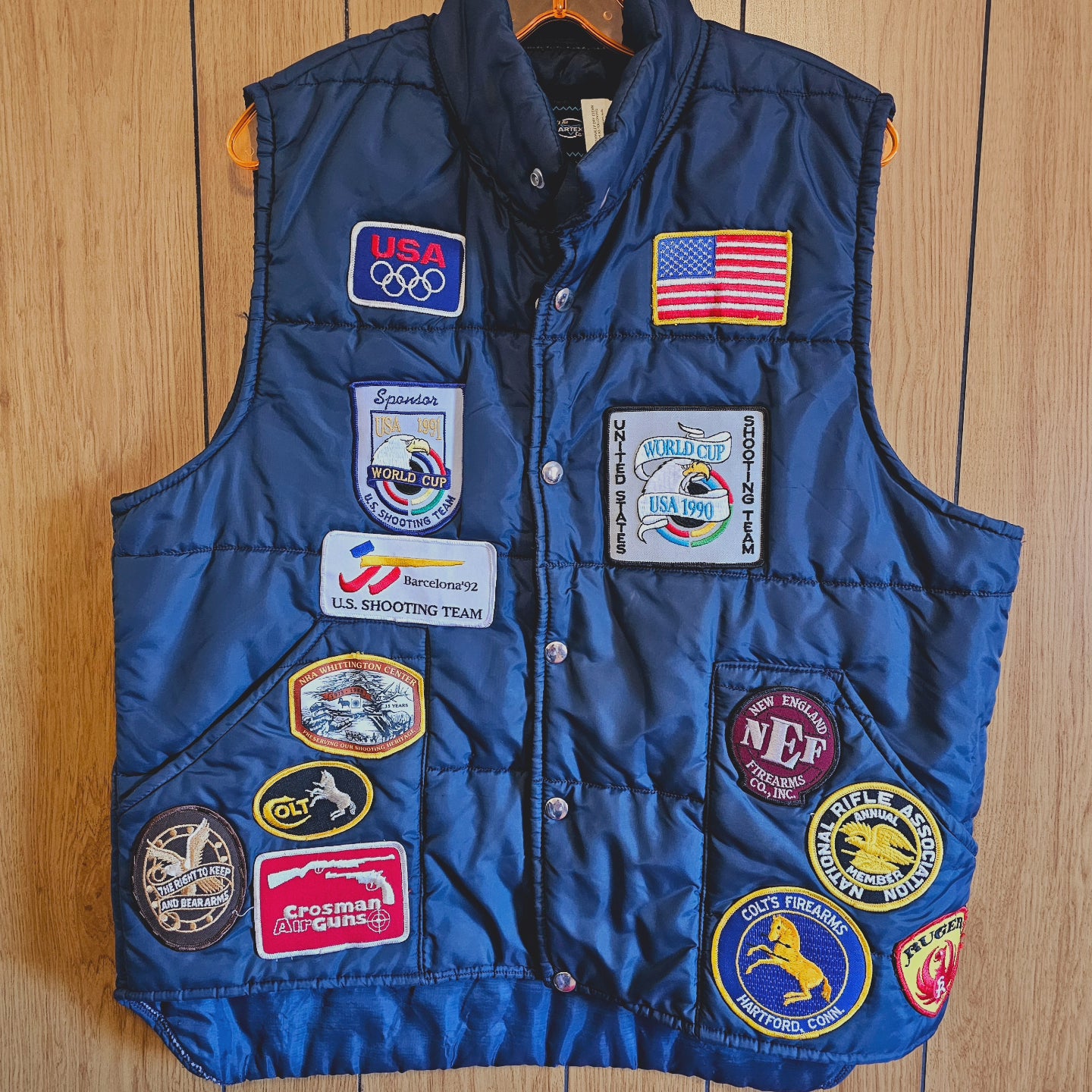 80s Patch Collection Vest (L)