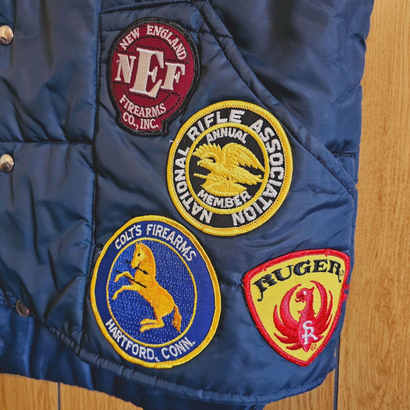 80s Patch Collection Vest (L)