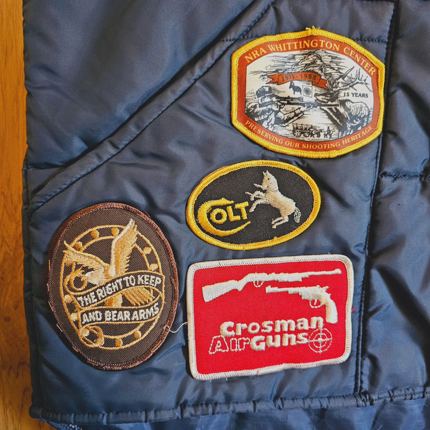 80s Patch Collection Vest (L)