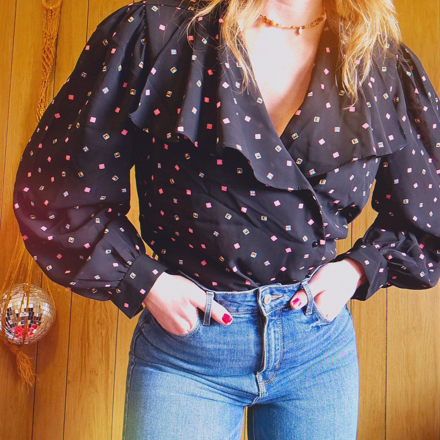 70s Levi Strauss & Co. Blouse (L)