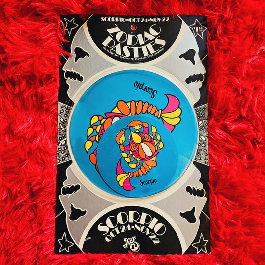 70s Scorpio Pasties / Stickers, Deadstock!