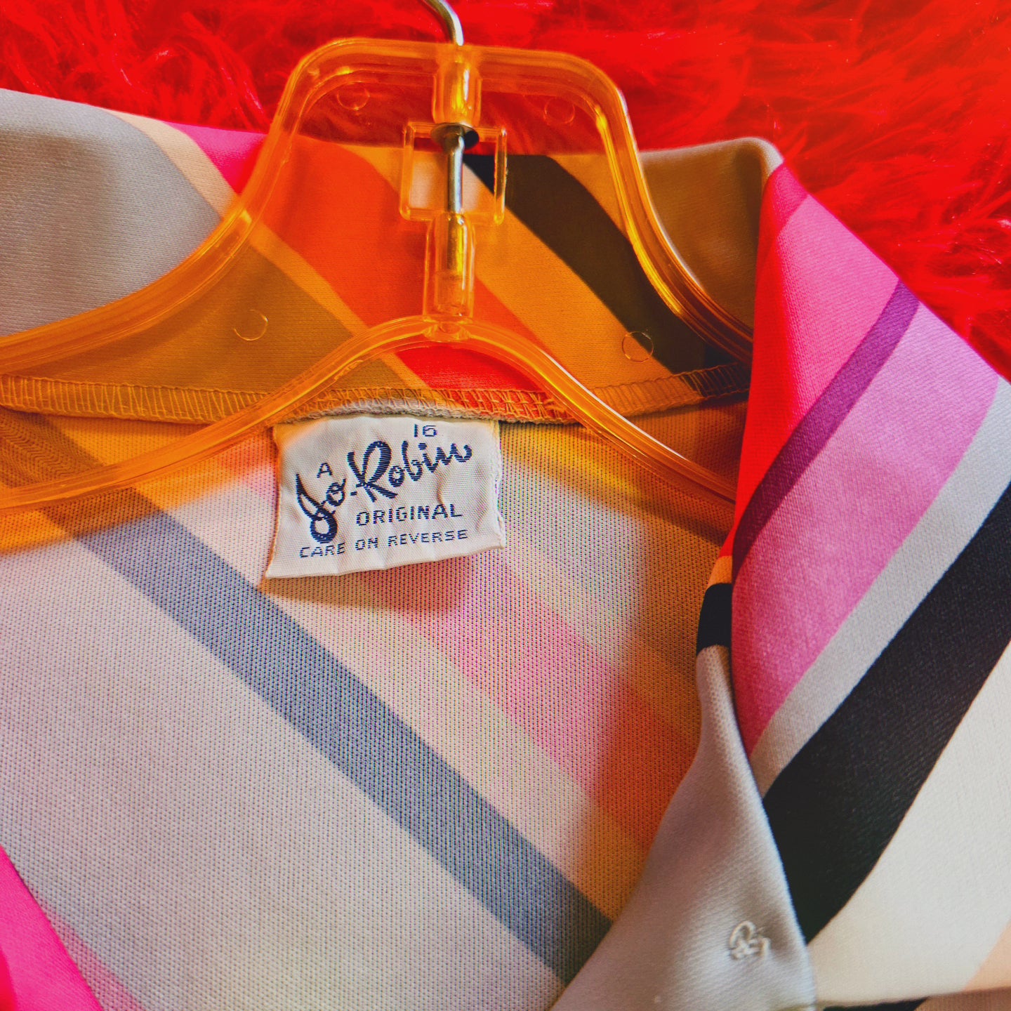 80's Striped Top (L)