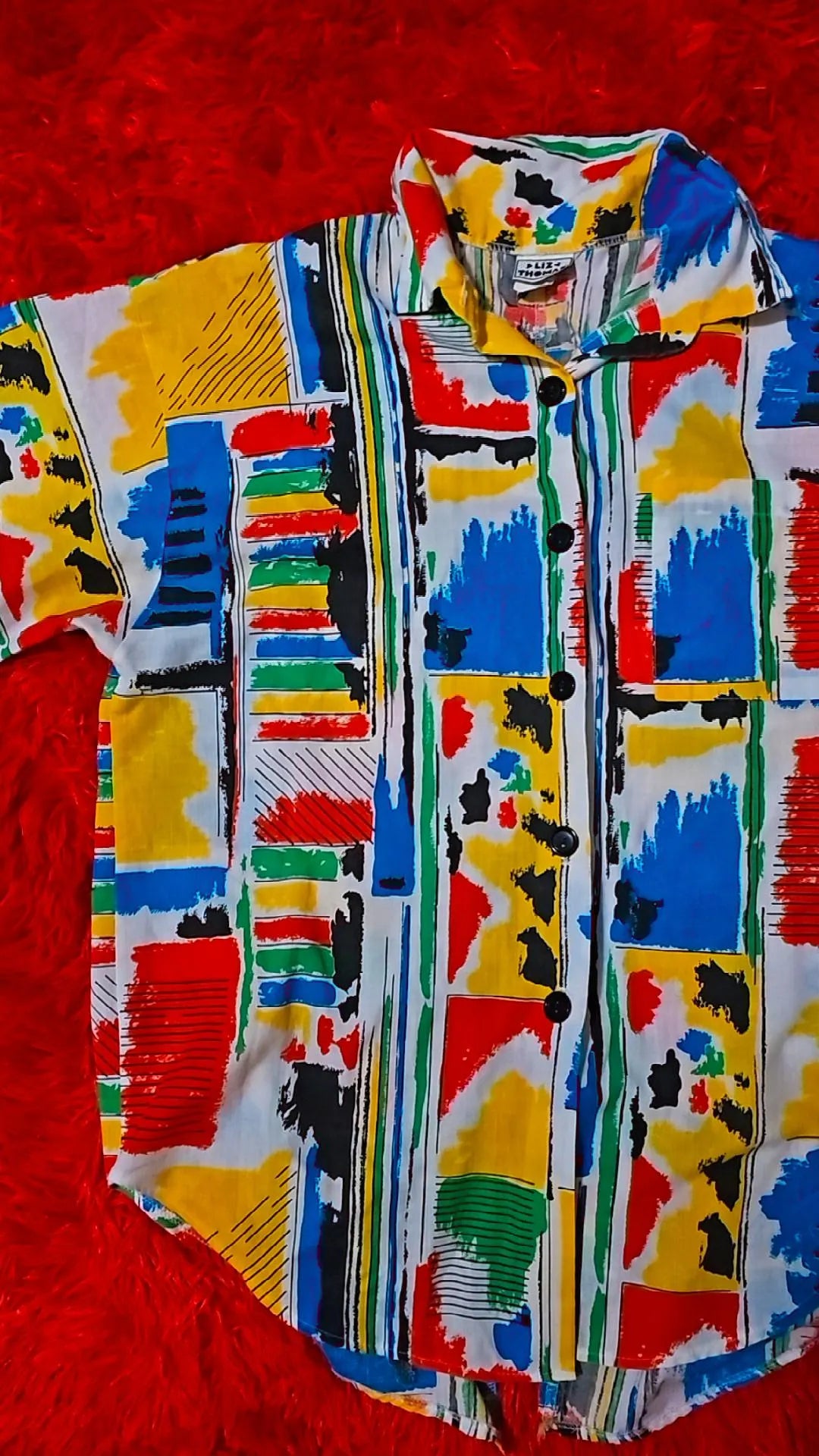 80s Liz Thomas Funky Top (L)