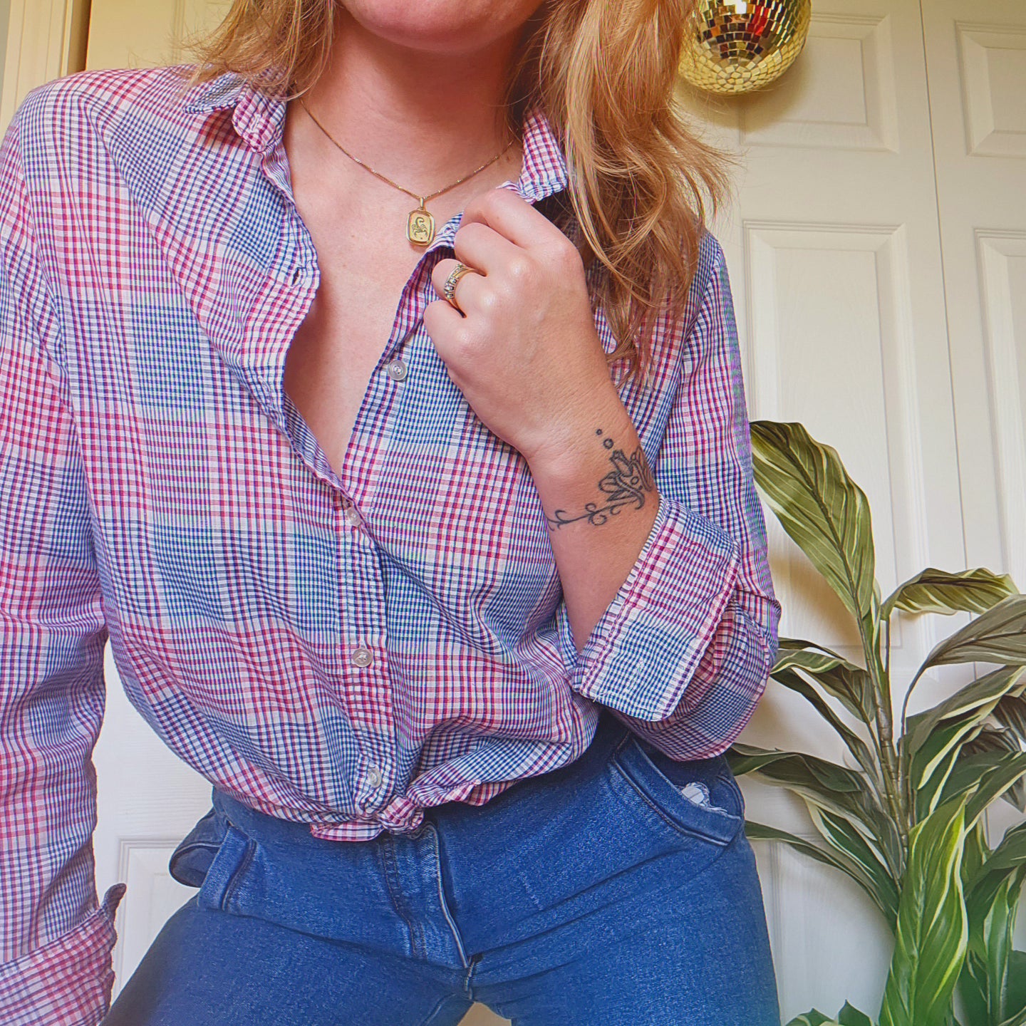 60s/70s Wrangler Button Down (S/M)