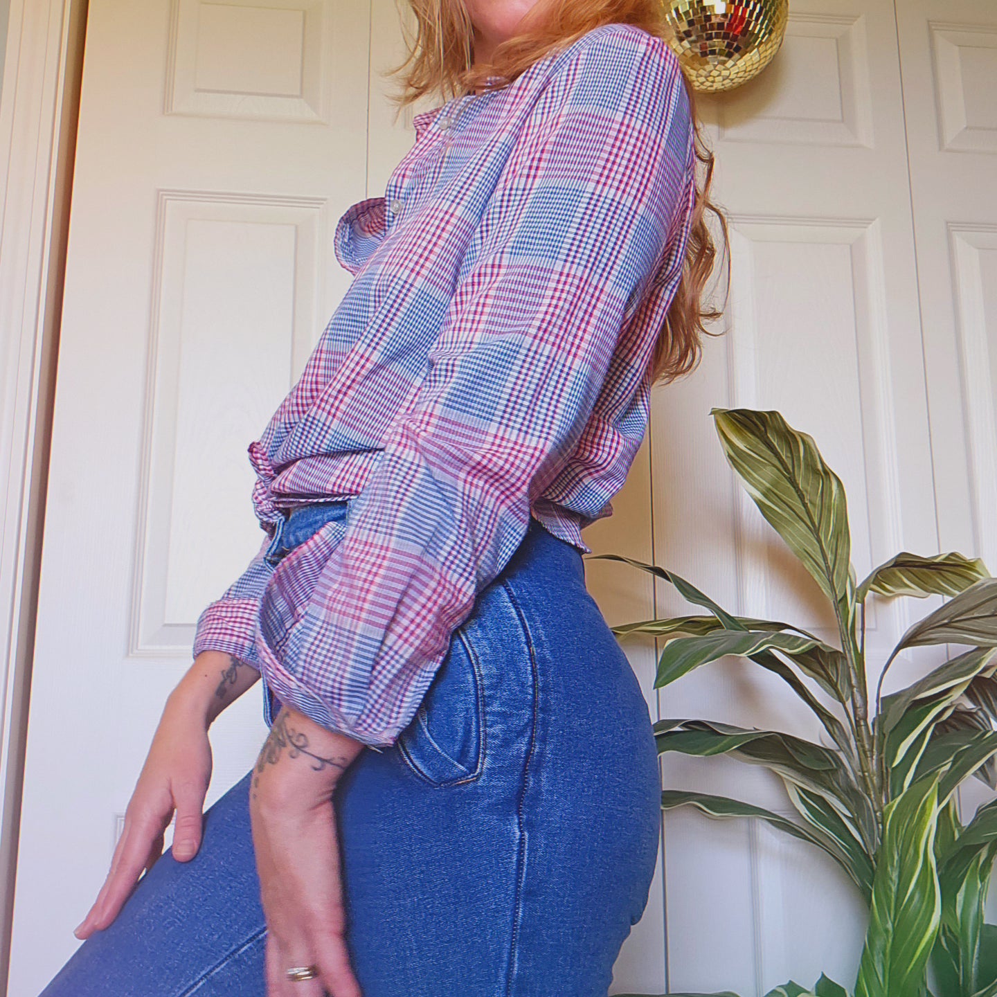 60s/70s Wrangler Button Down (S/M)