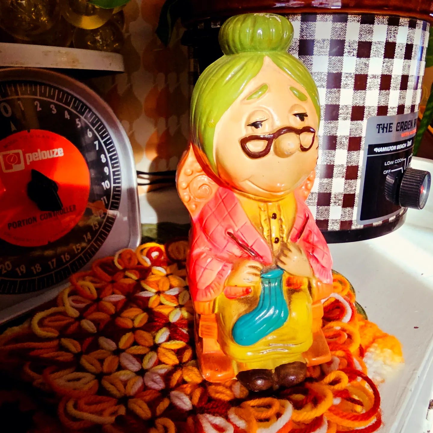 60s Granny Coin Bank