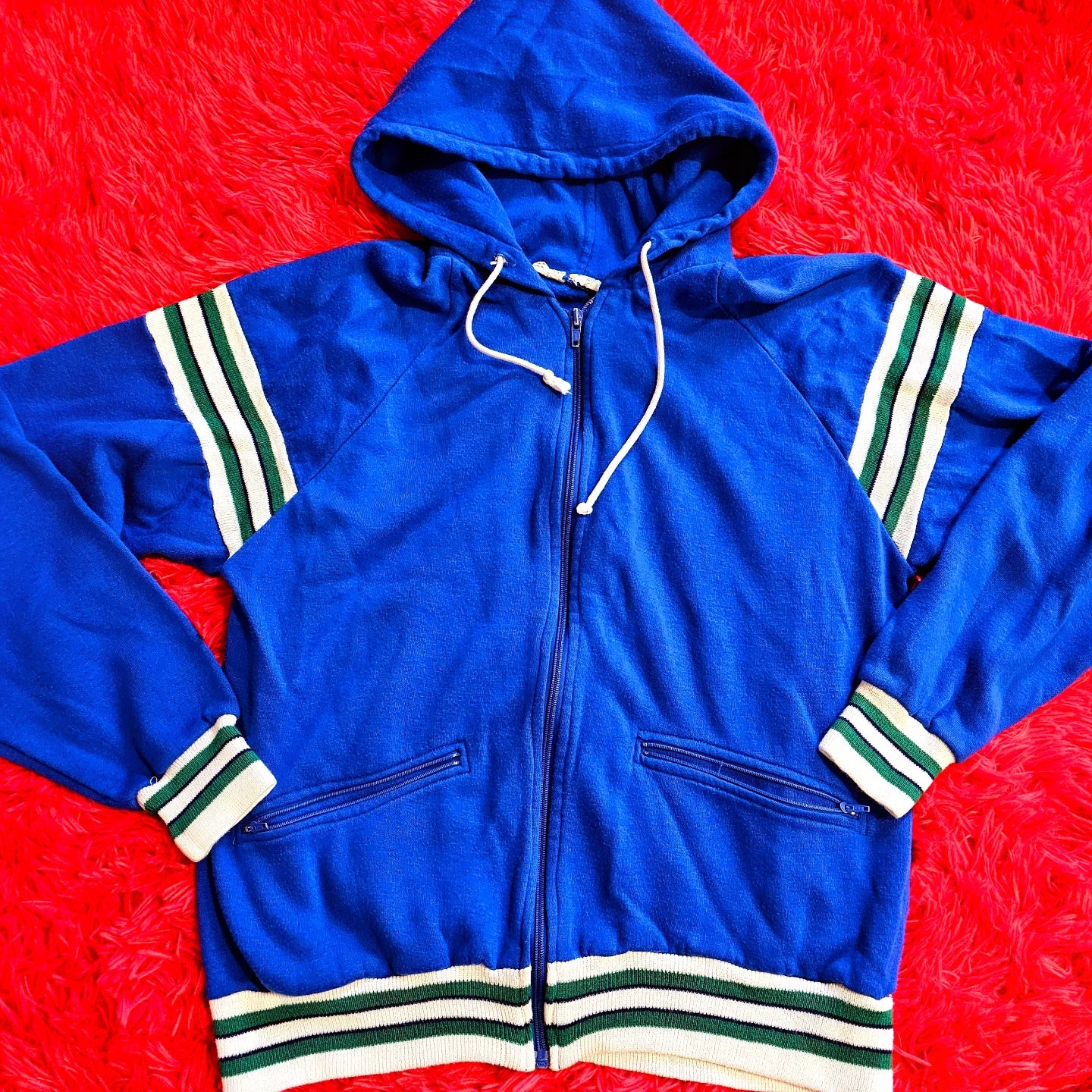 70s/80s Full Zip Hoodie (M/L)