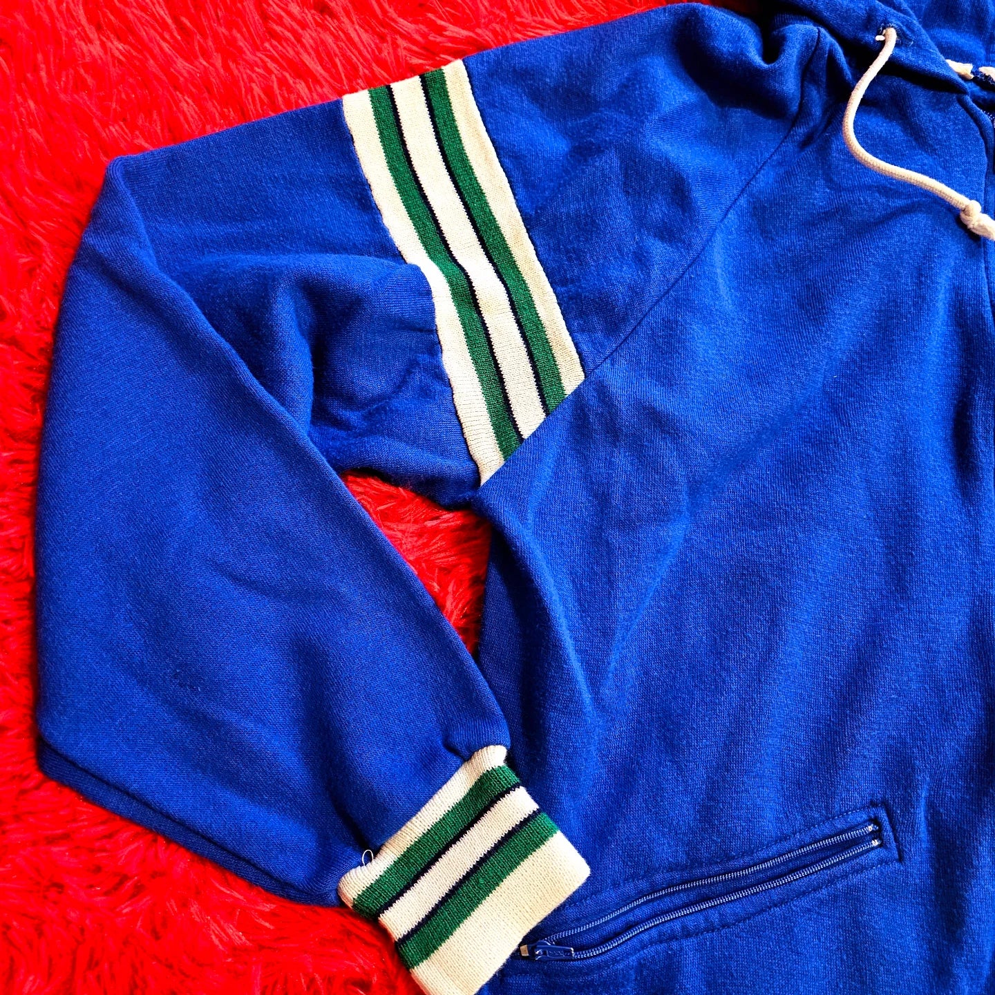70s/80s Full Zip Hoodie (M/L)