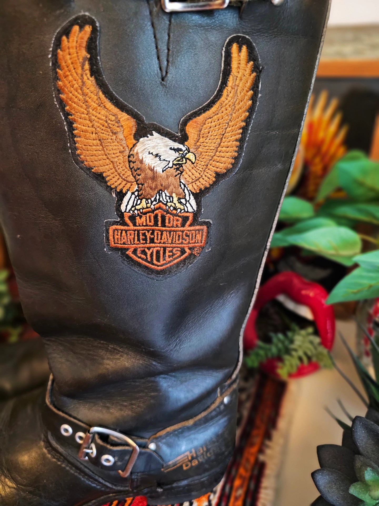 Vintage Harley Boots