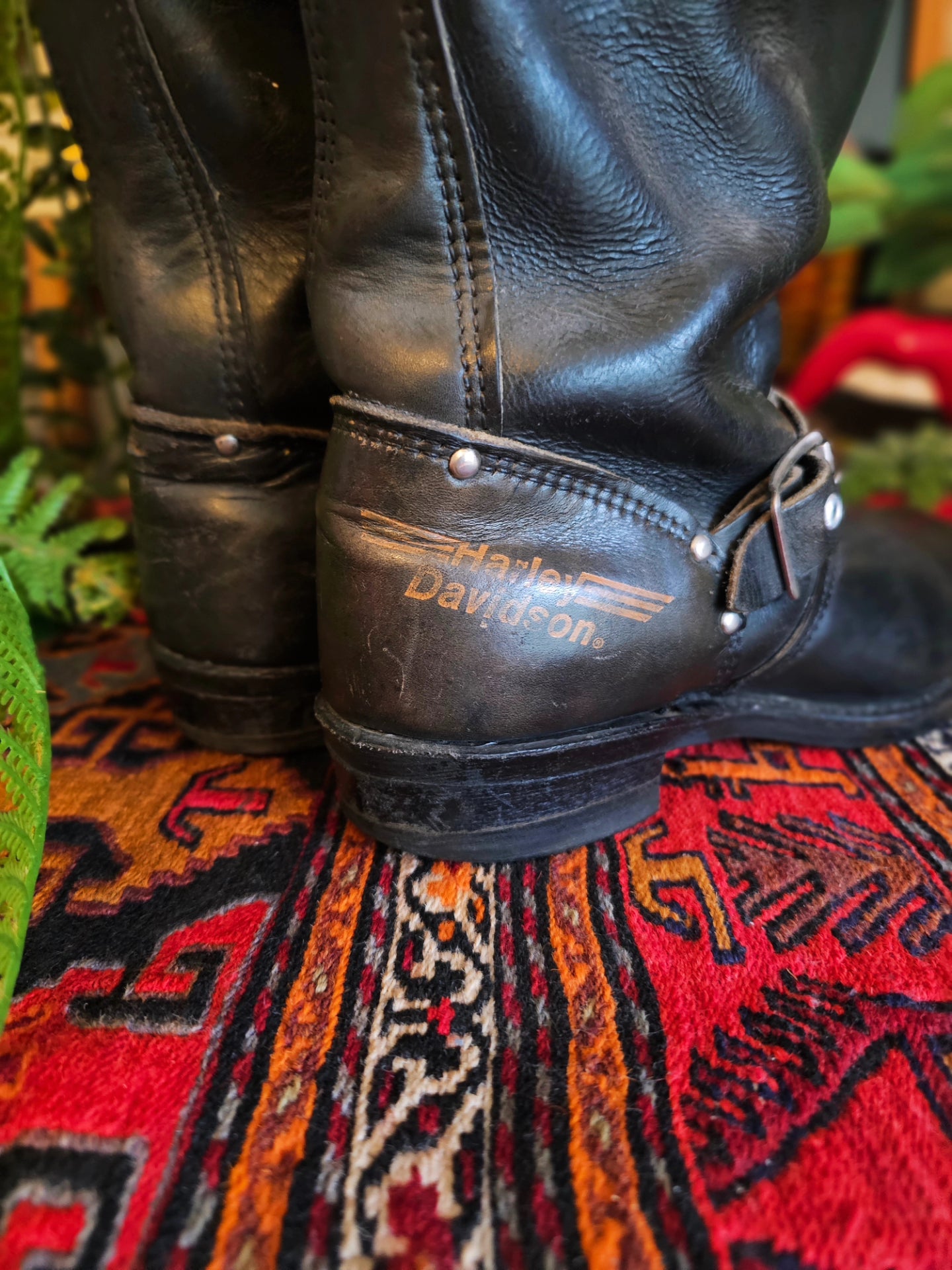 Vintage Harley Boots
