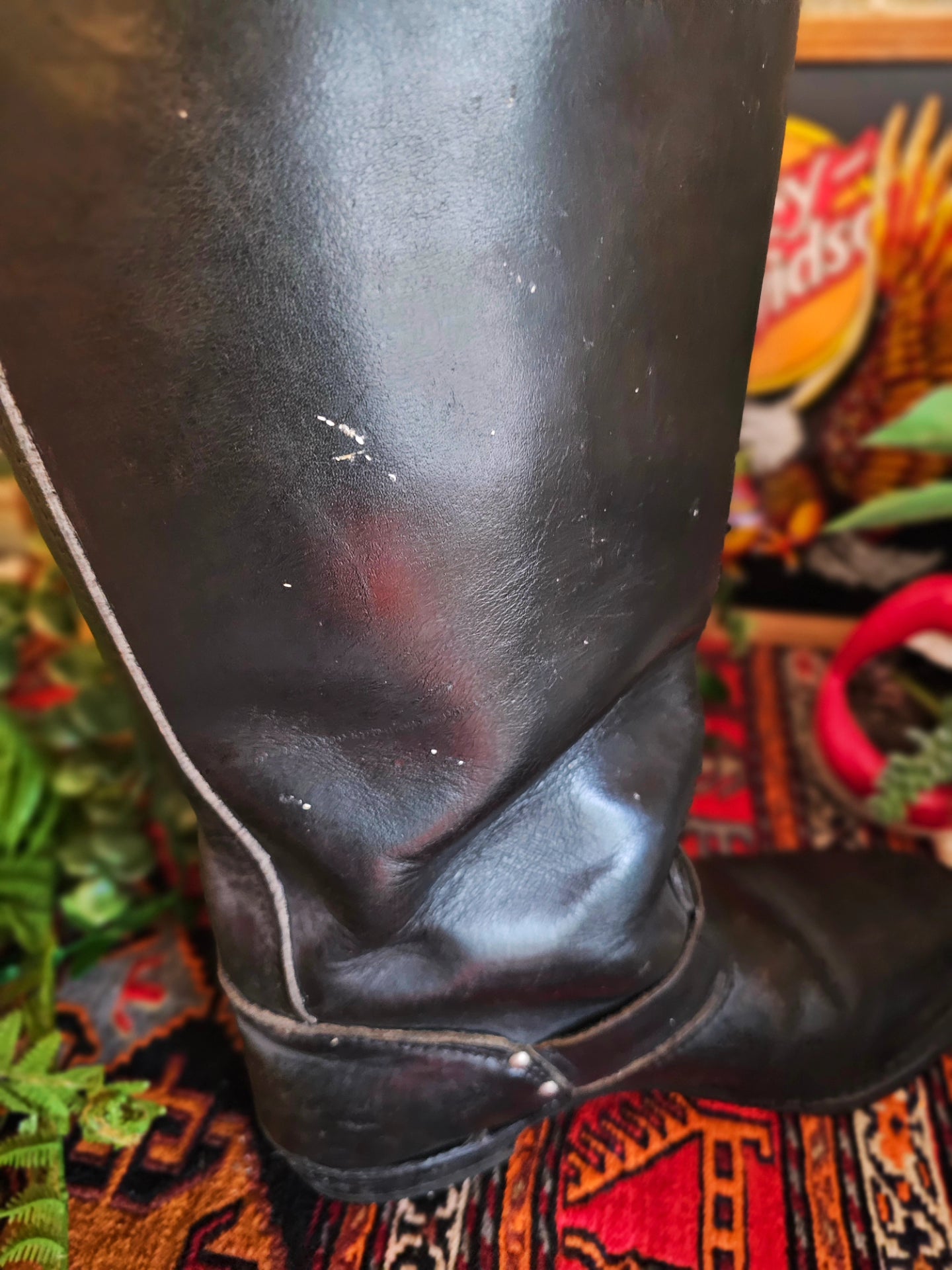 Vintage Harley Boots