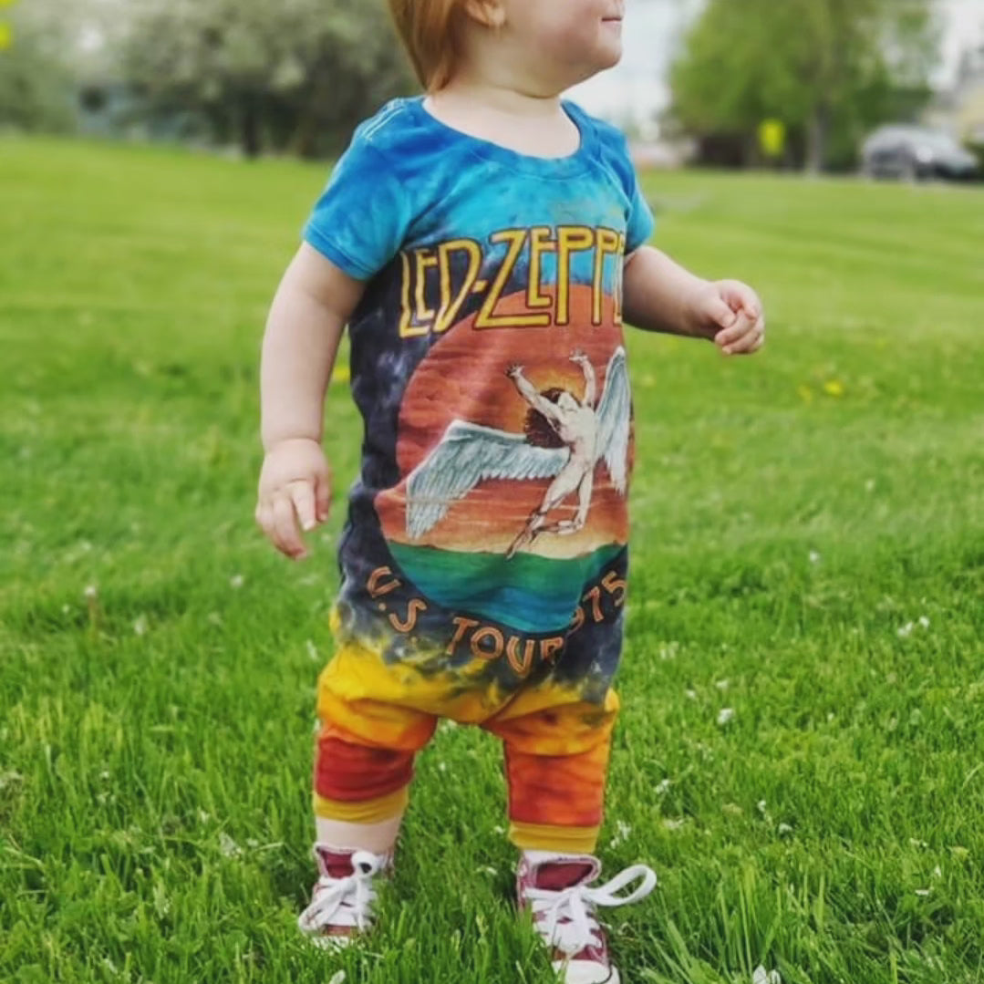 Led Zeppelin Toddler Romper