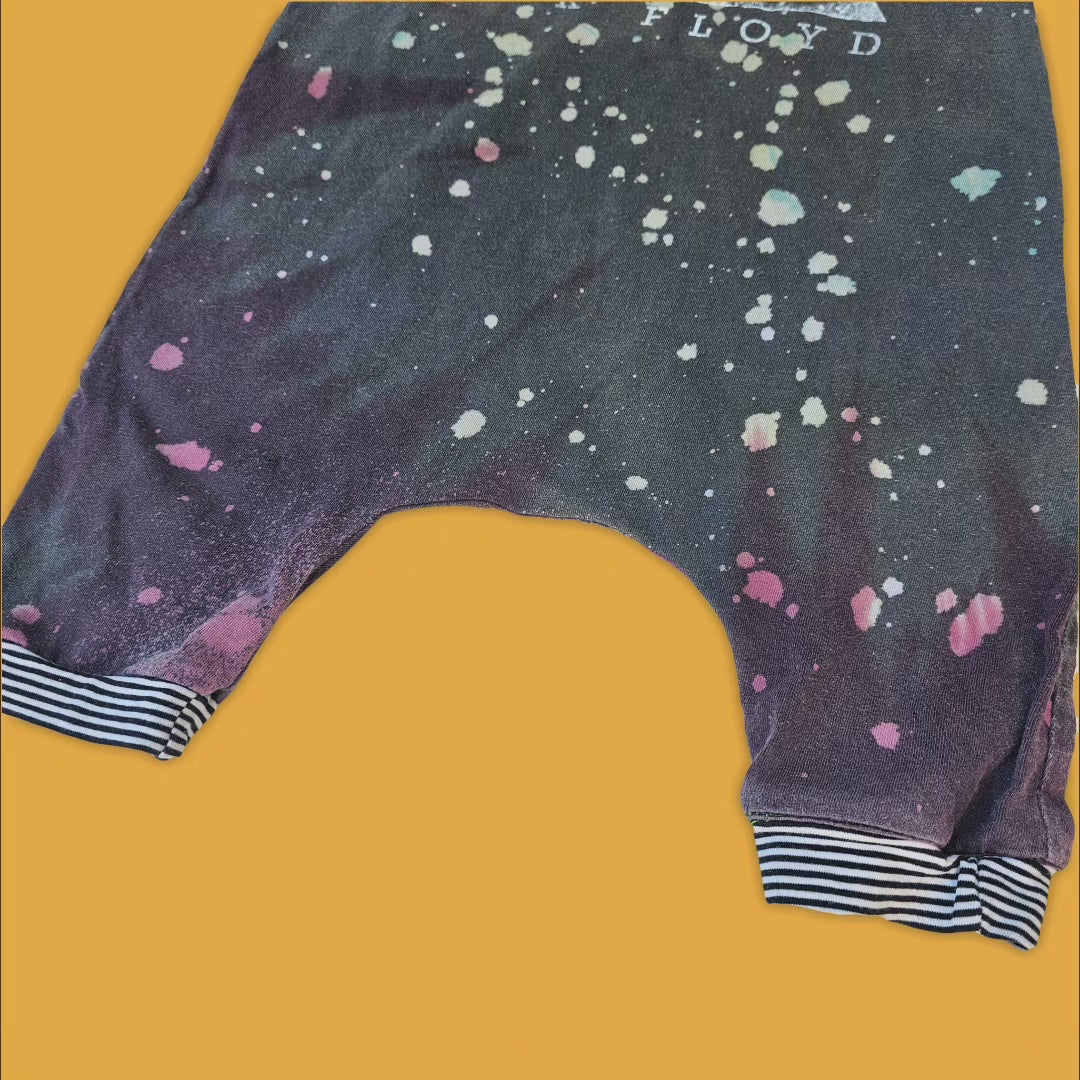 Pink Floyd Romper! Made from Adult Band Tee