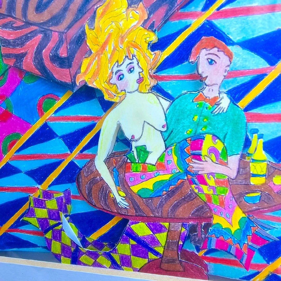 1997 "Mermaid Gone Bad" 3D Art