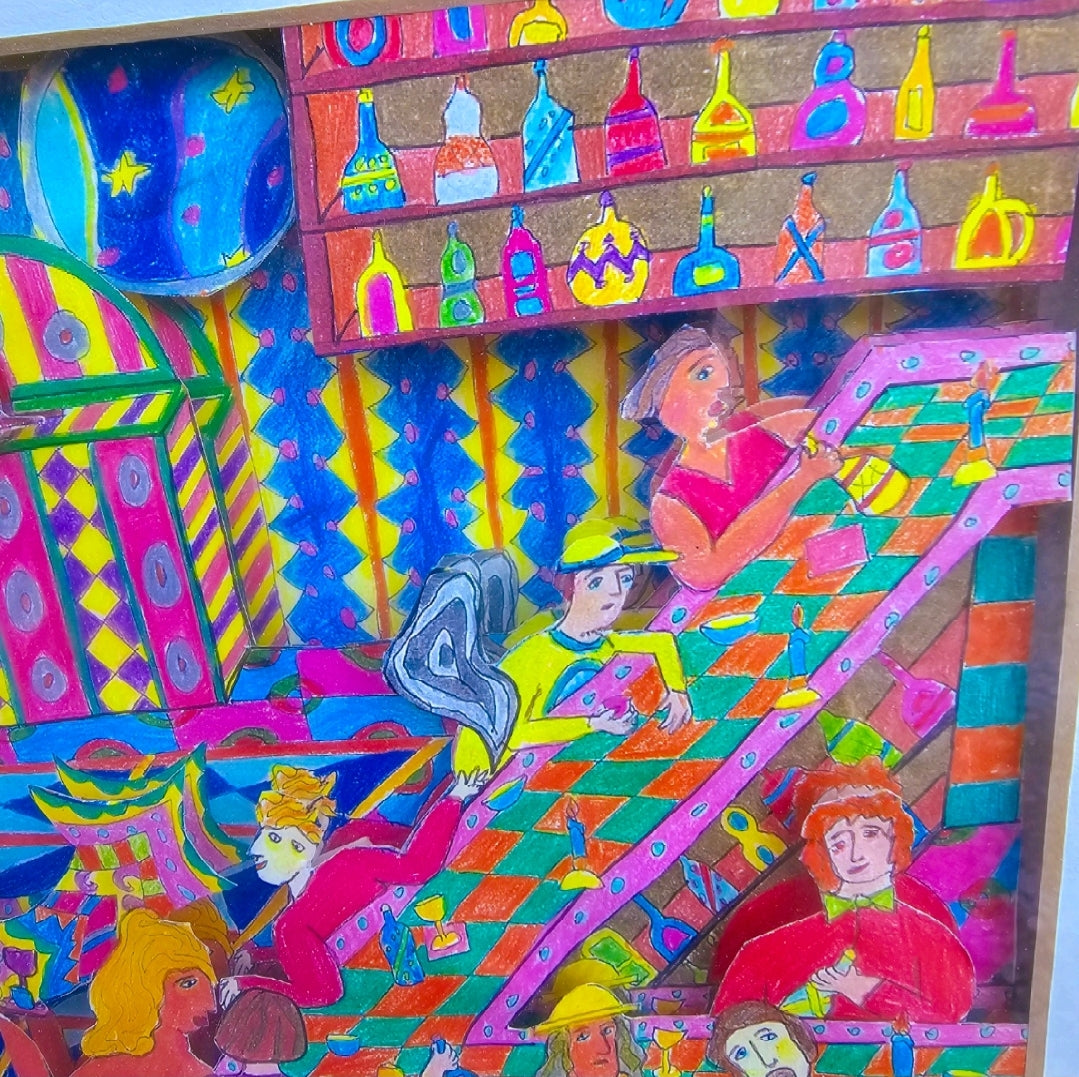 1997 "Mermaid Gone Bad" 3D Art