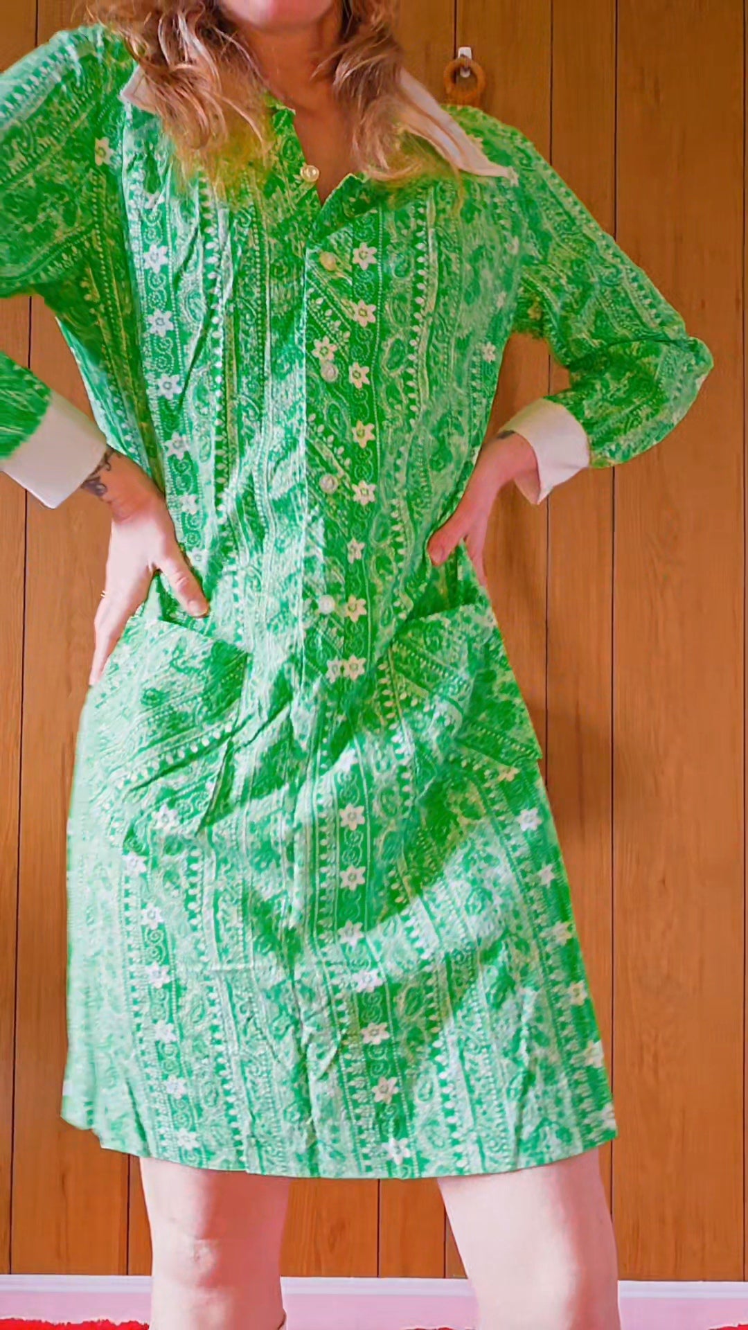 60s/70s Sears & Roebuck Dress (M/L)
