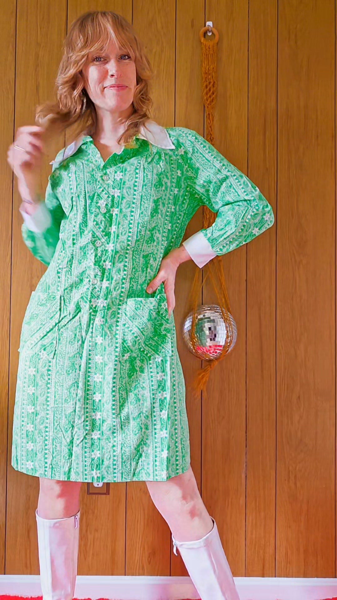 60s/70s Sears & Roebuck Dress (M/L)