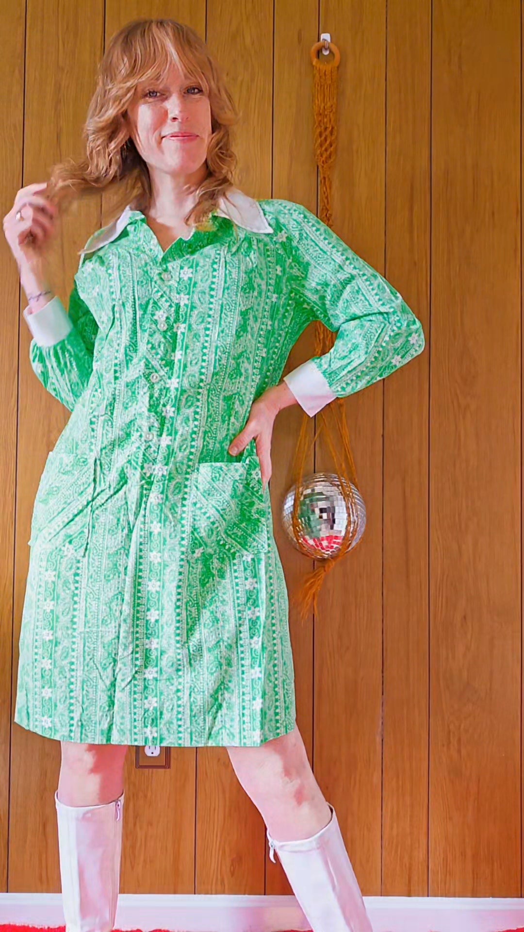 60s/70s Sears & Roebuck Dress (M/L)
