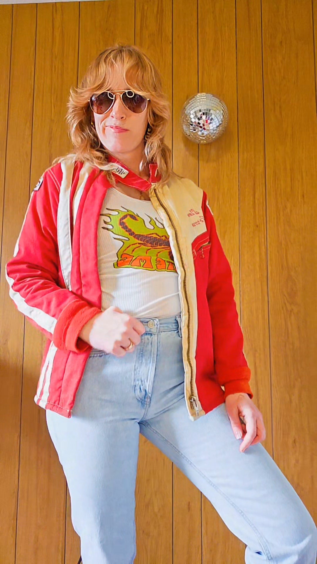70s/80s Racing Jacket (S/M)