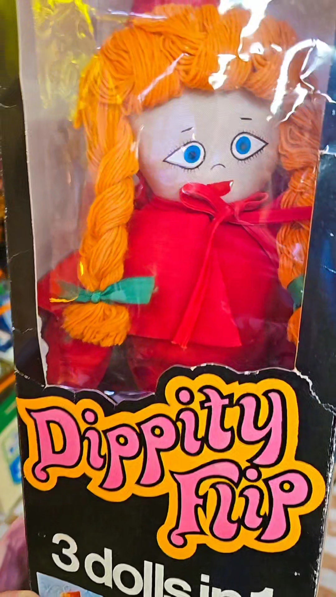 70s Dippity Flip 3-in-1 Doll In Box