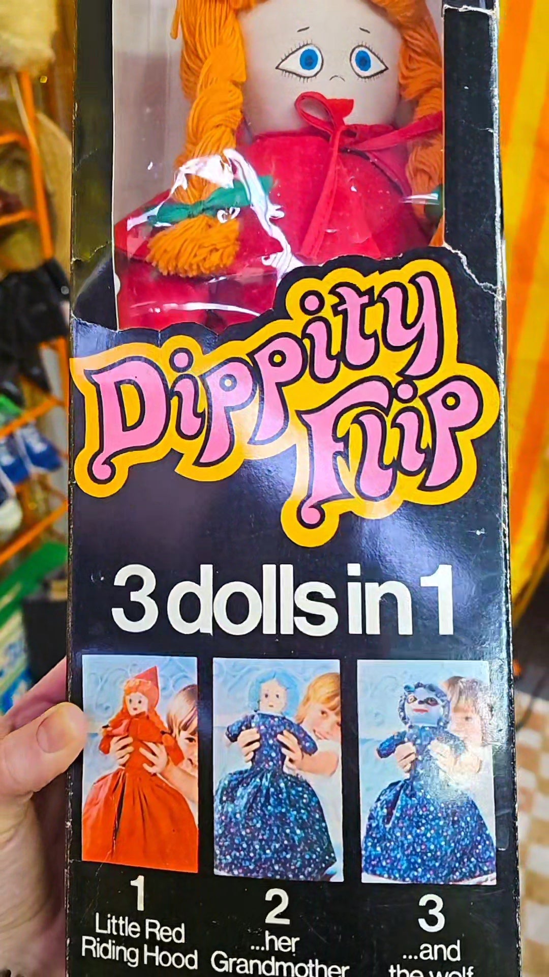 70s Dippity Flip 3-in-1 Doll In Box