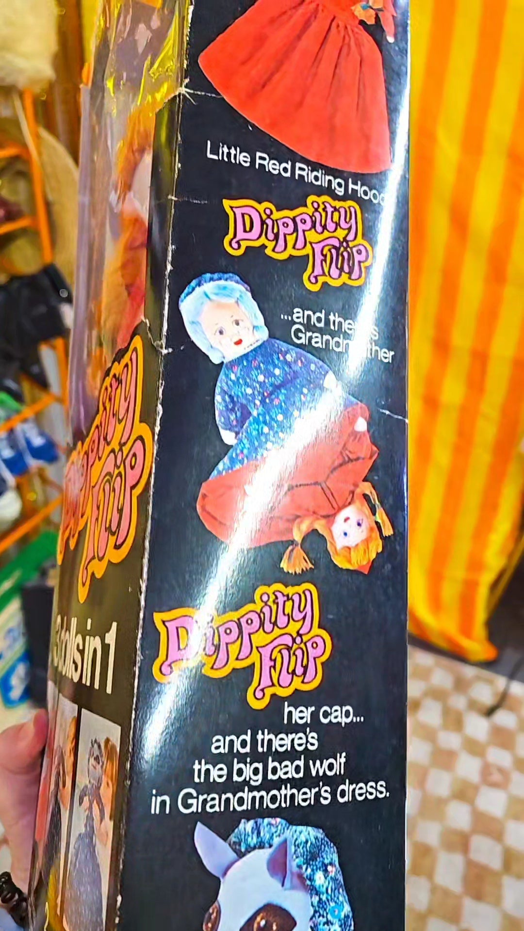 70s Dippity Flip 3-in-1 Doll In Box