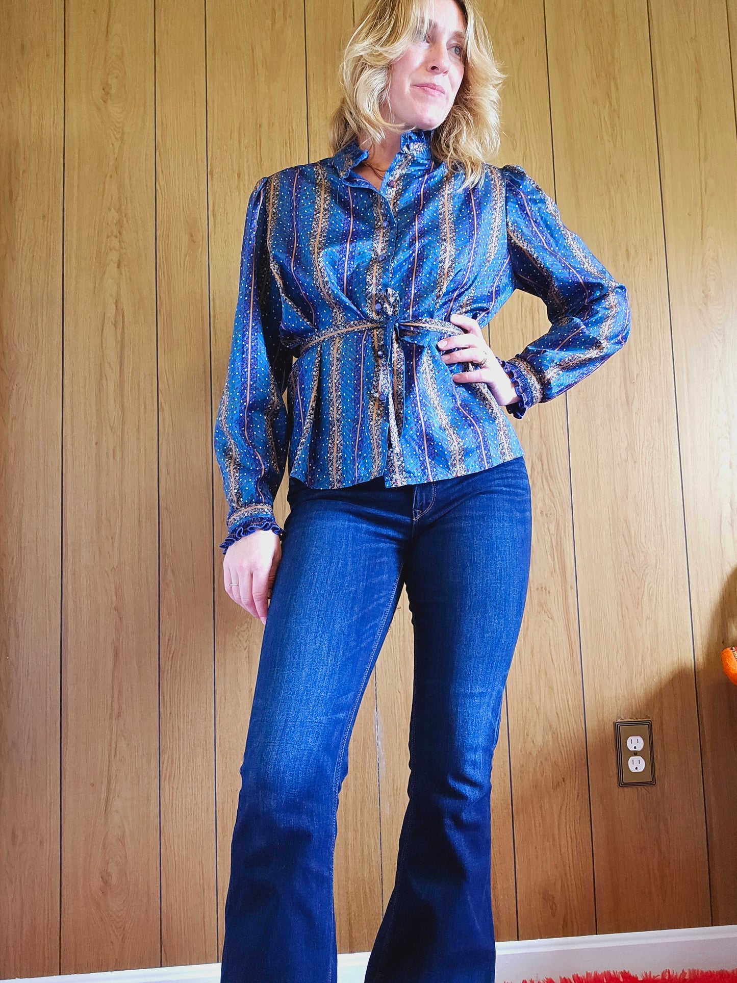 70s DonnKenny Blouse (M/L)
