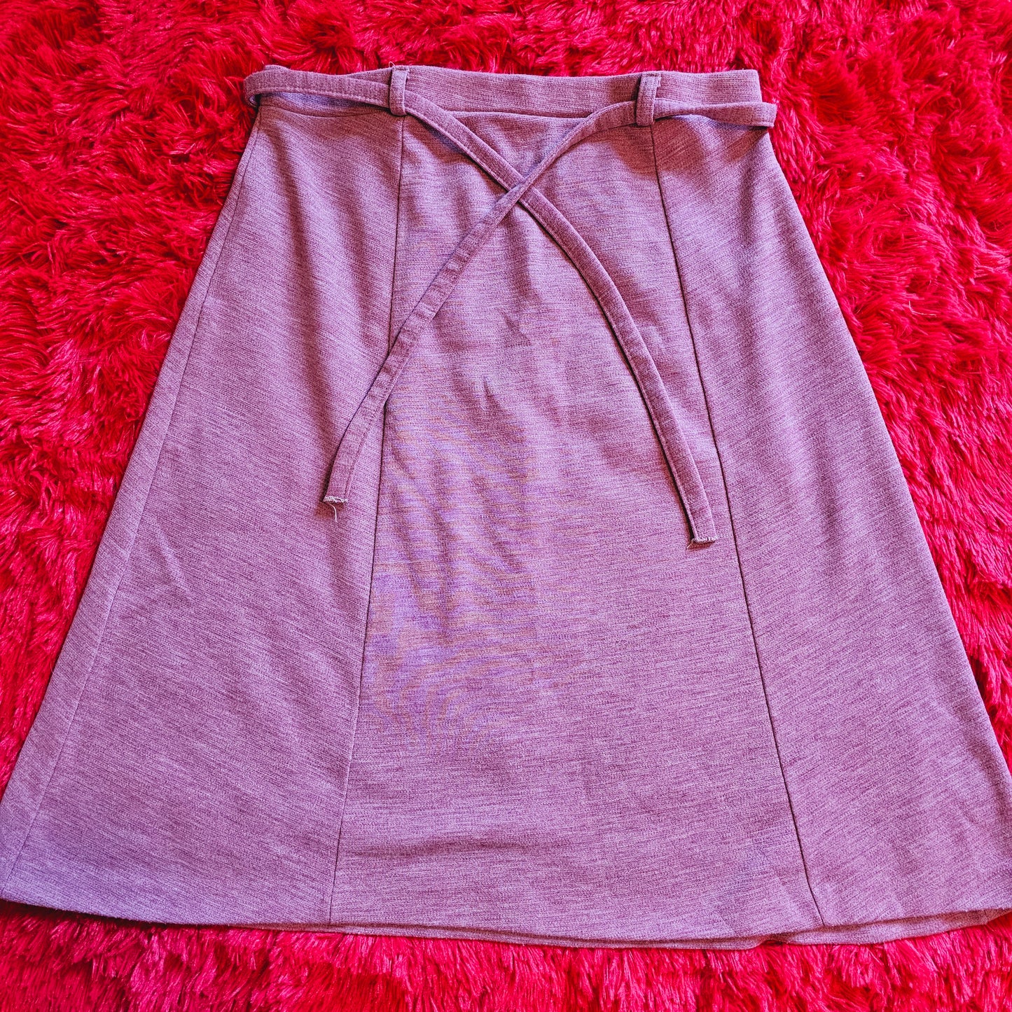 60s Russ Skirt & Blazer Vest Set (L)