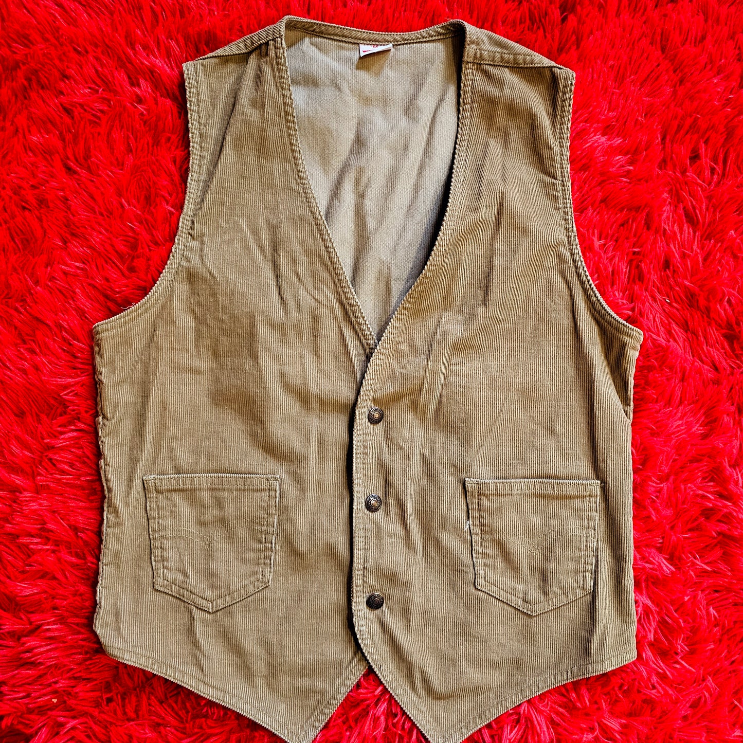 70s Levis Cordoroy Vest (Mens M)