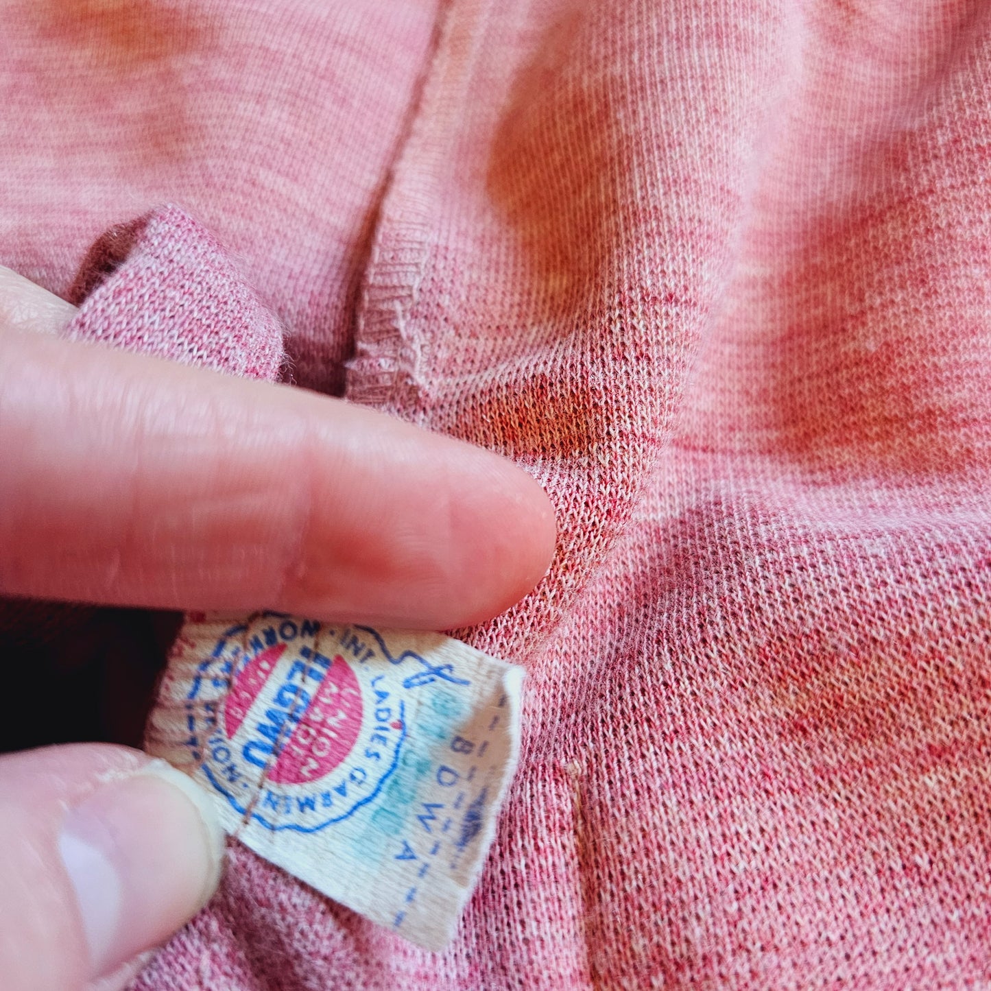 60s Russ Skirt & Blazer Vest Set (L)