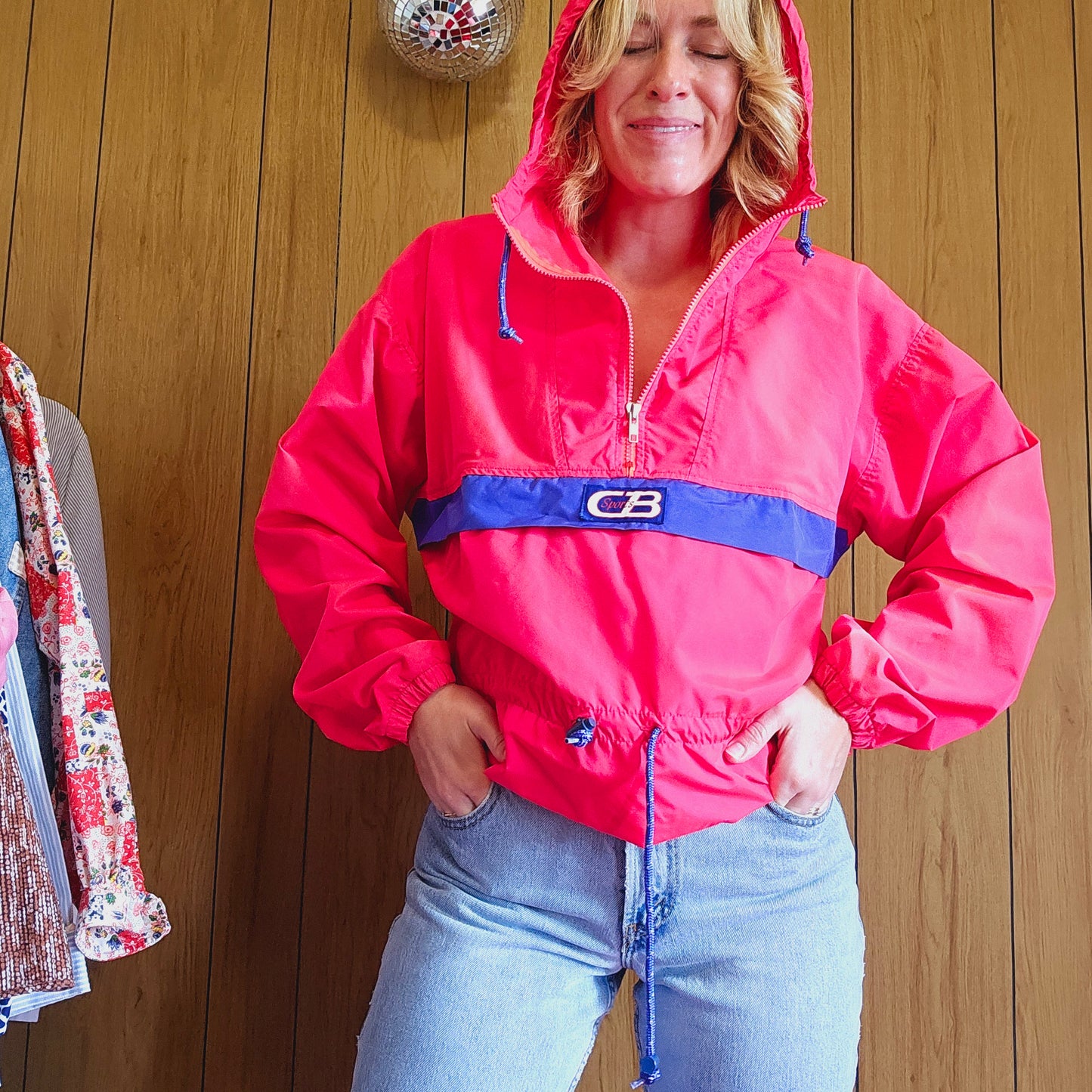 80s/90s CB Windbreaker Jacket (M/L)