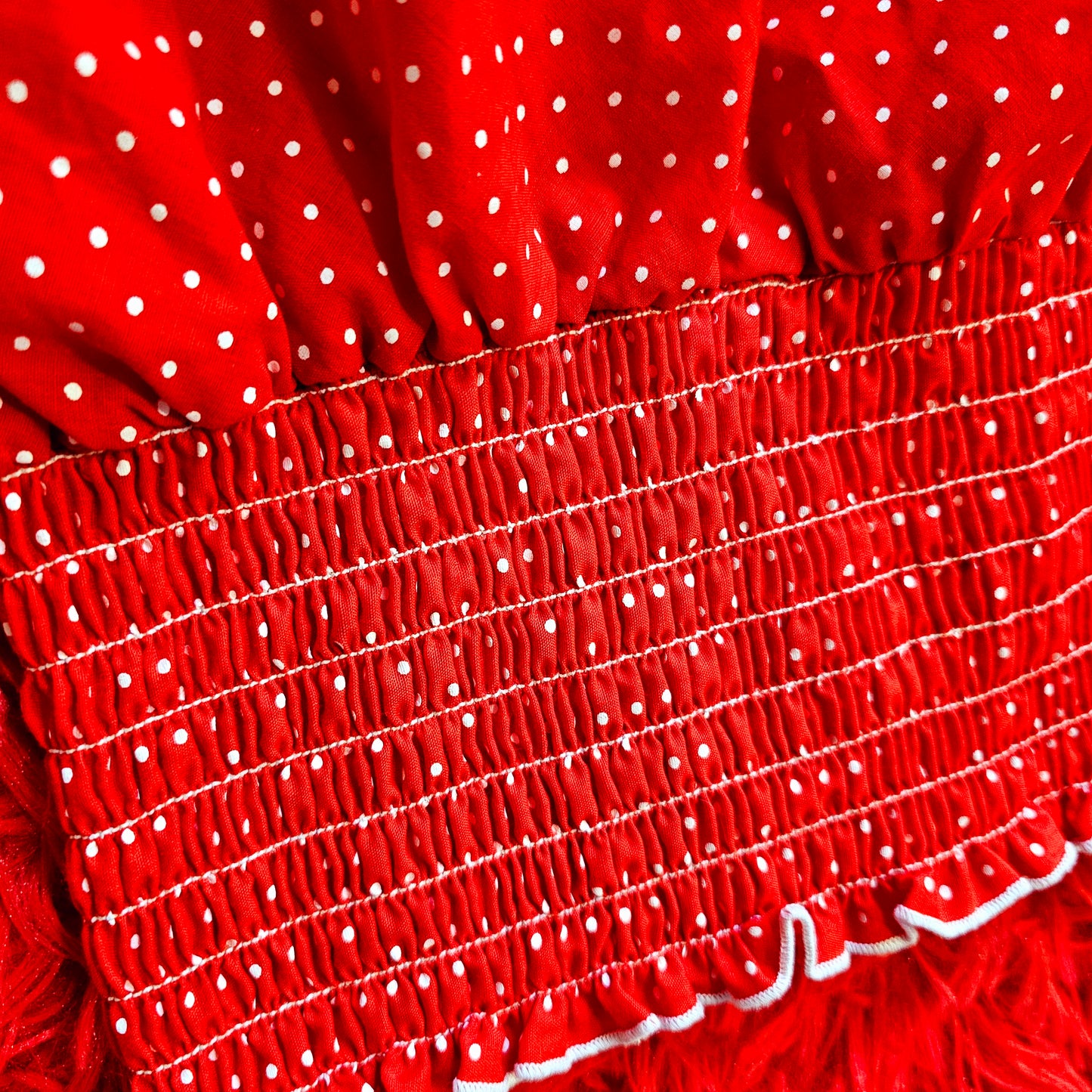 70s Polka Dot Halter Top (XS-M)