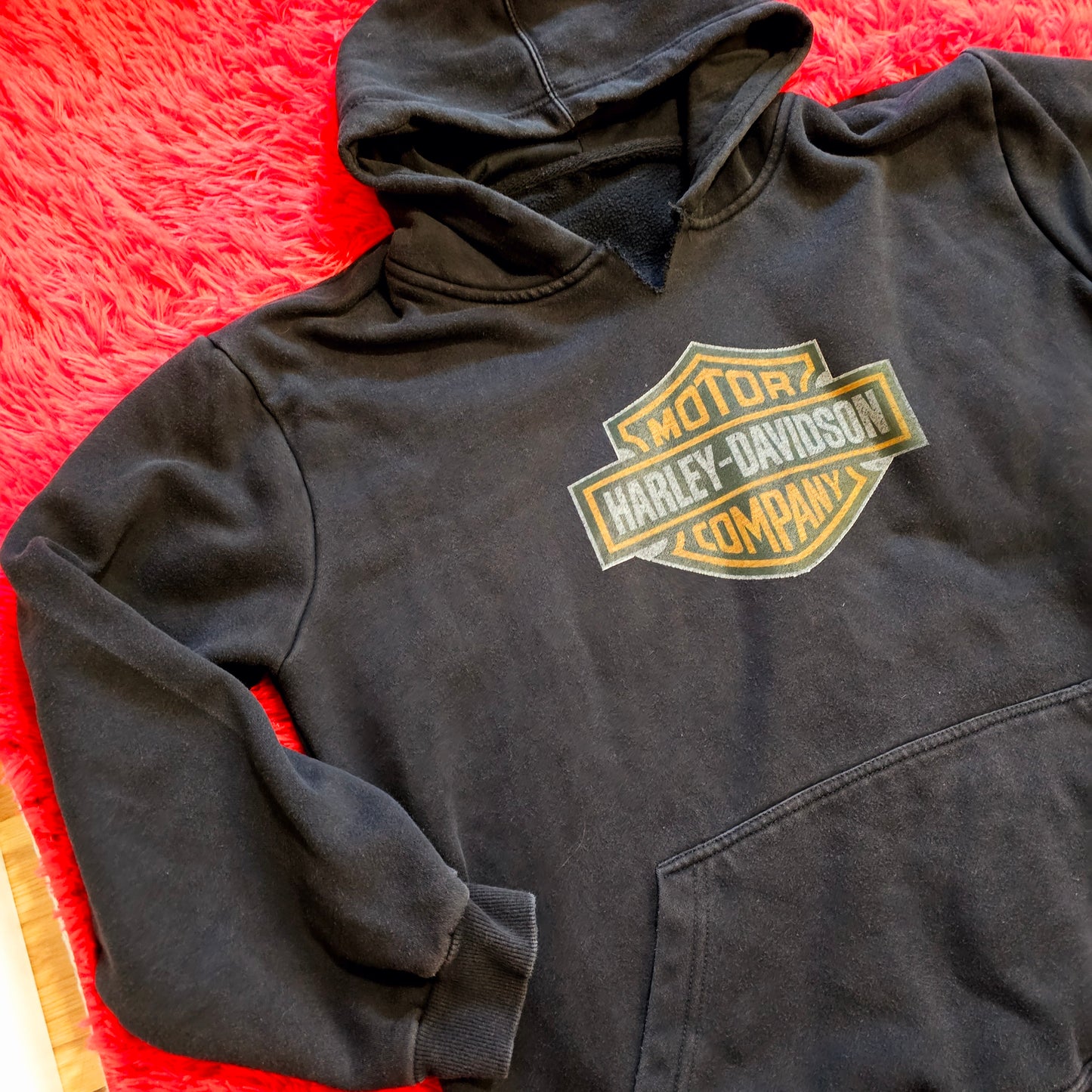 90s Harley Hoodie (L)