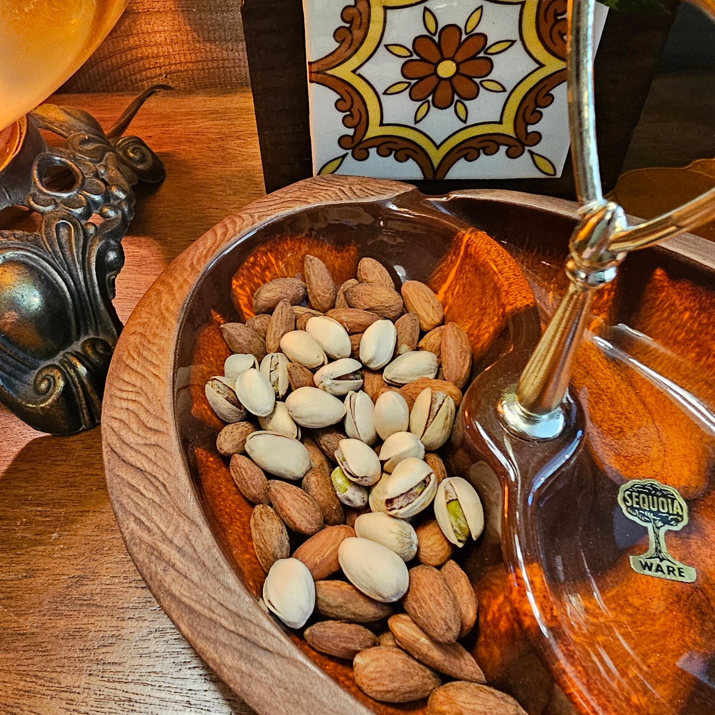 60s/70s SequoiaWare Nut Bowl